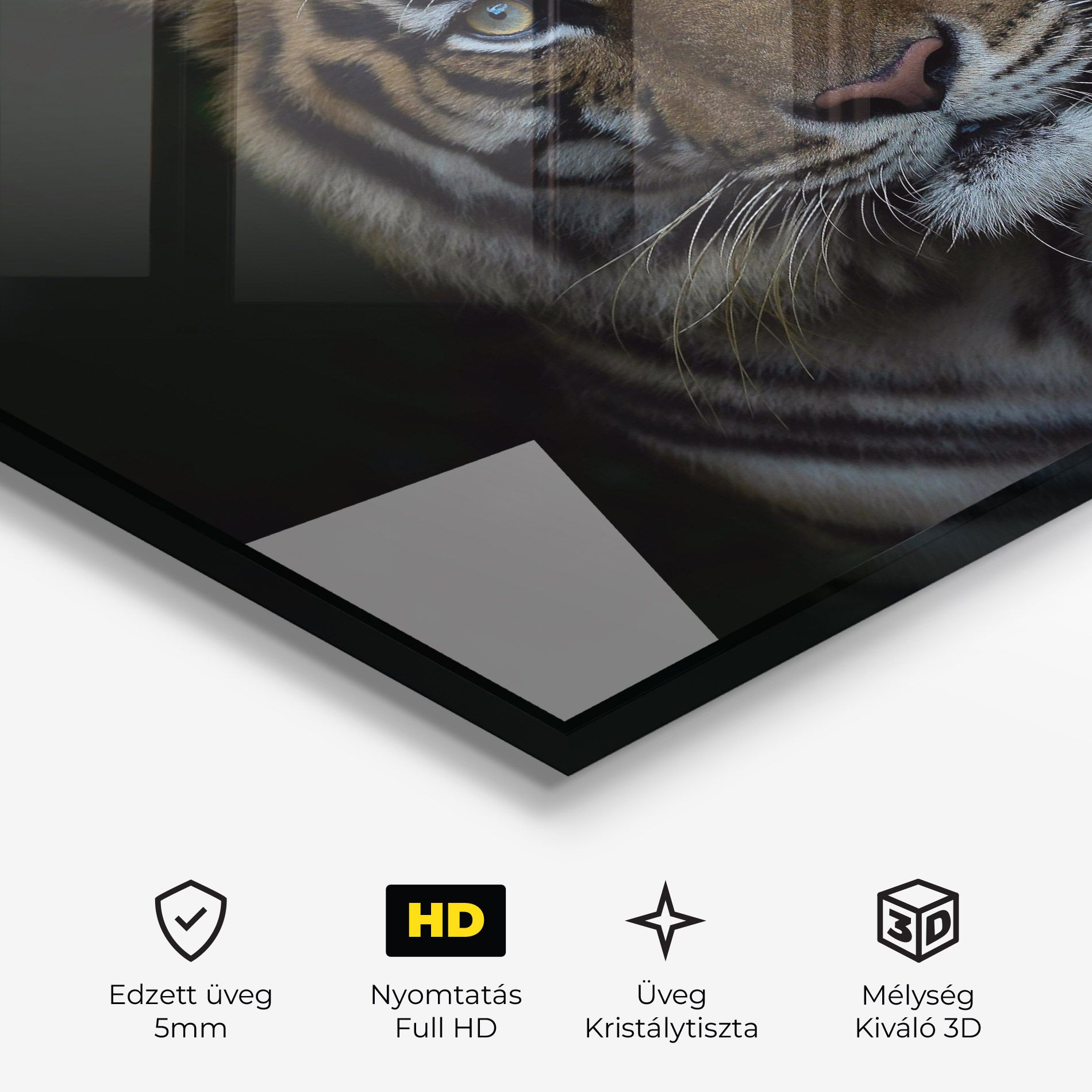 Close Up Tiger mockup 3