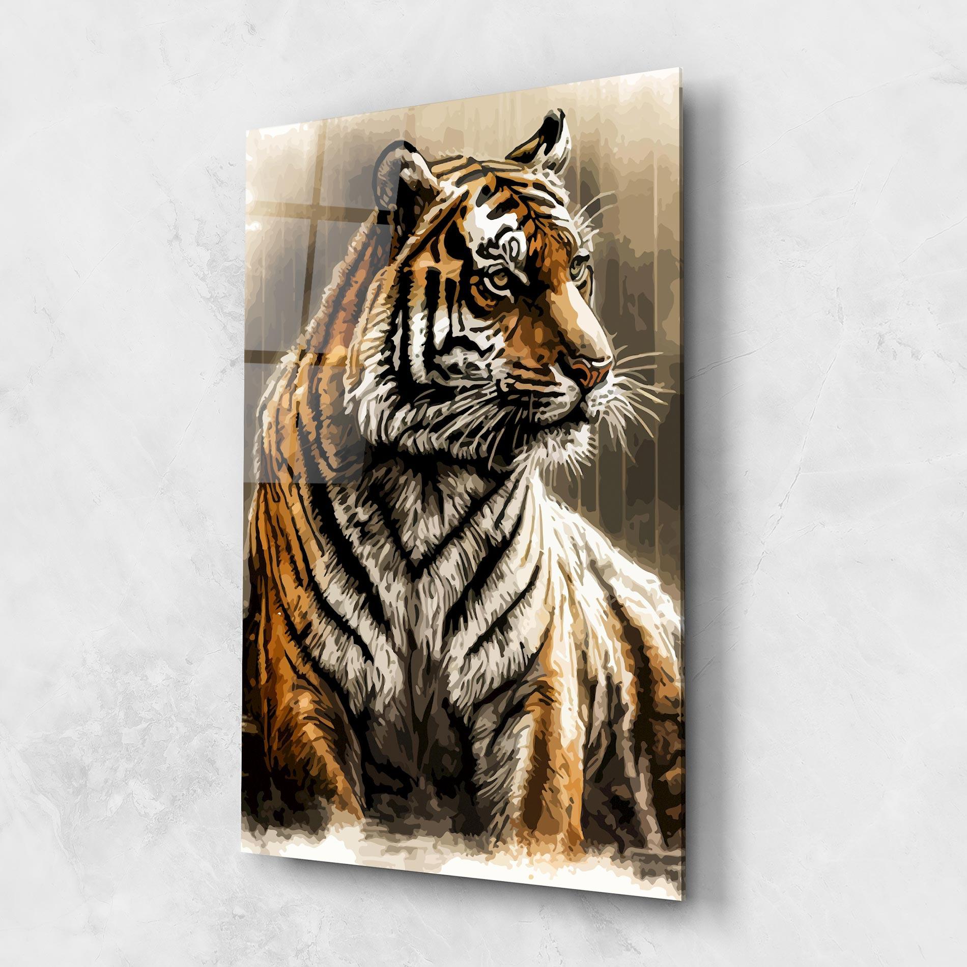 Üvegkép Rain Tiger mockup 1