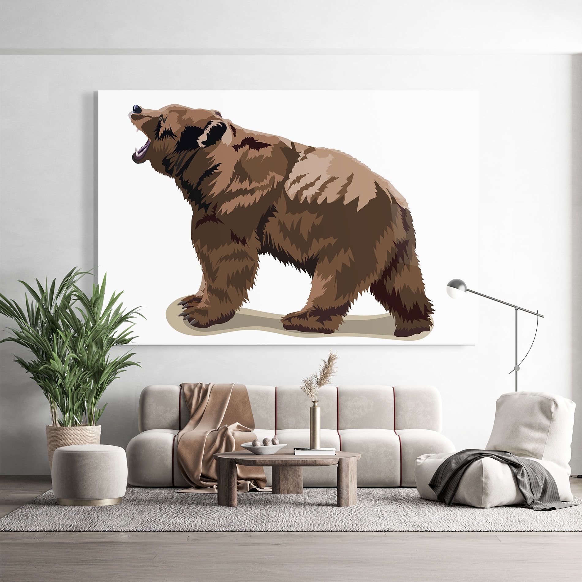 Angry Walking Bear mockup 9
