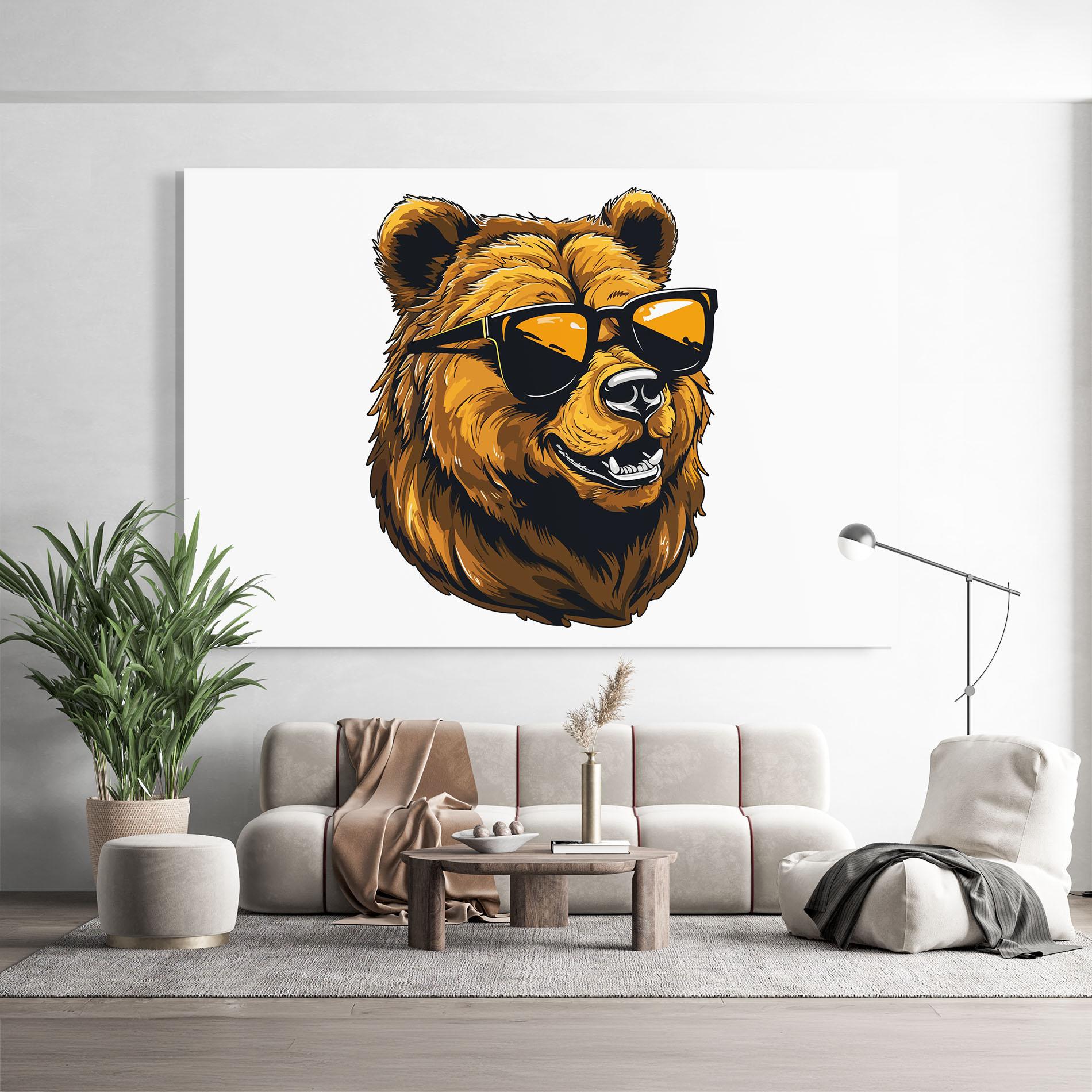 Üvegkép Cool Glasses mockup 9