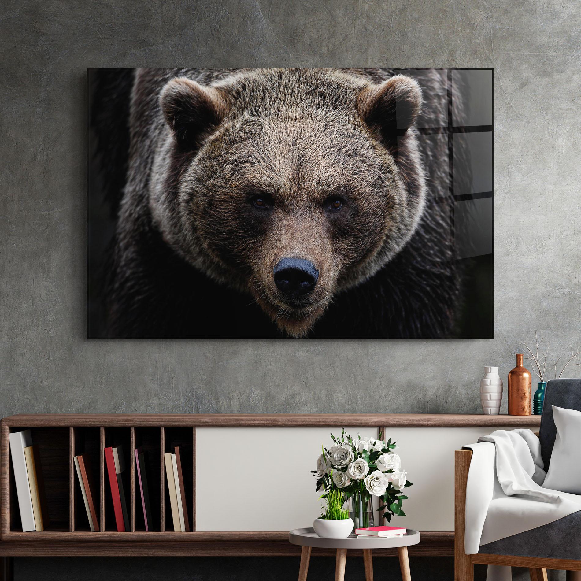 Üvegkép Brown Bear mockup 2