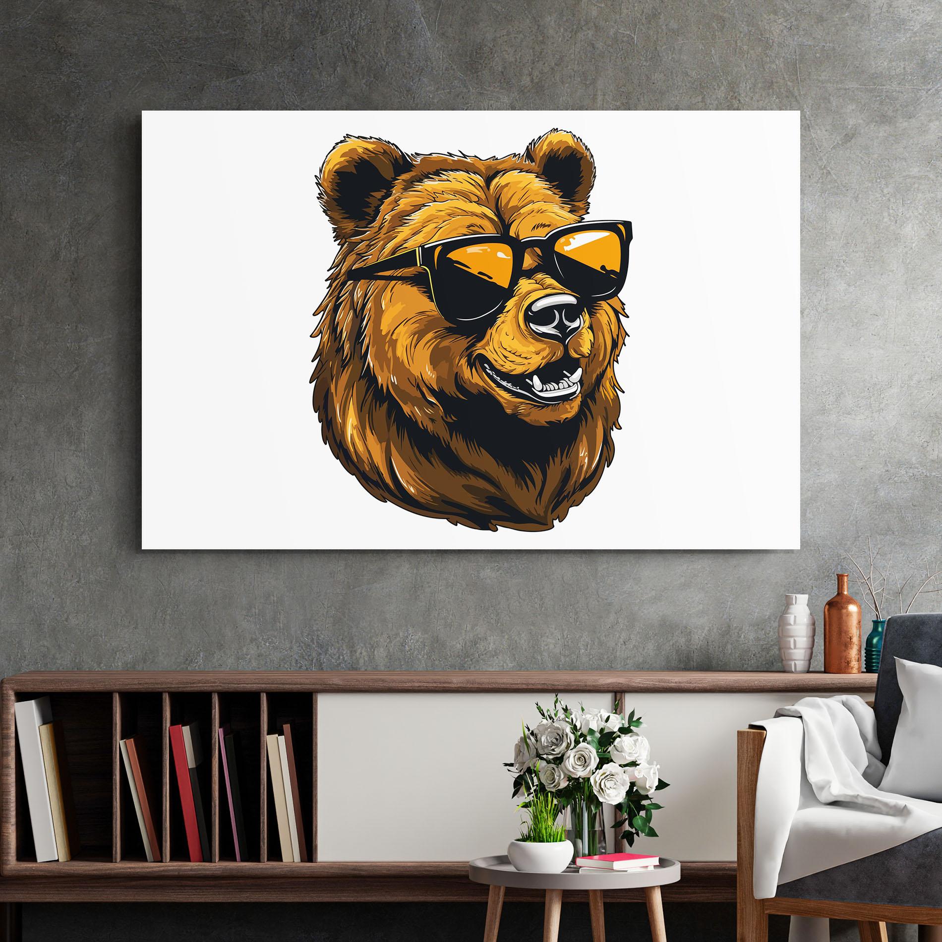 Üvegkép Cool Glasses mockup 2