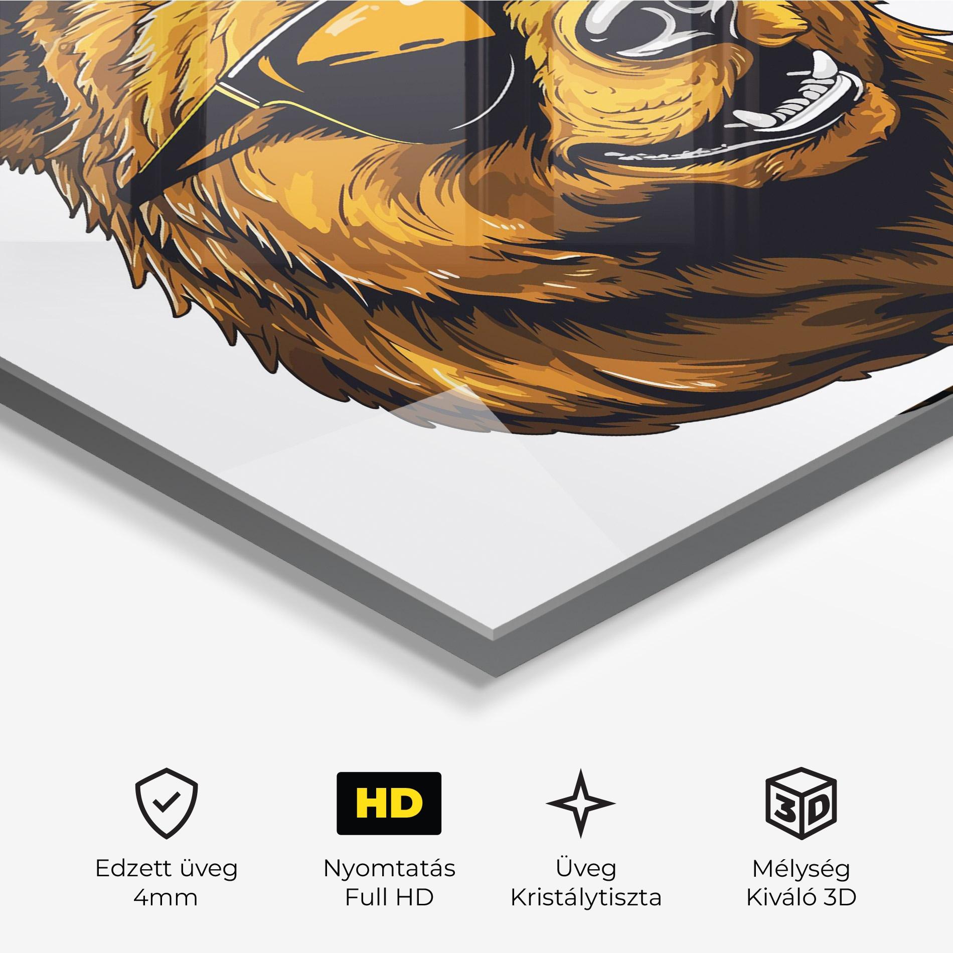 Üvegkép Cool Glasses mockup 3