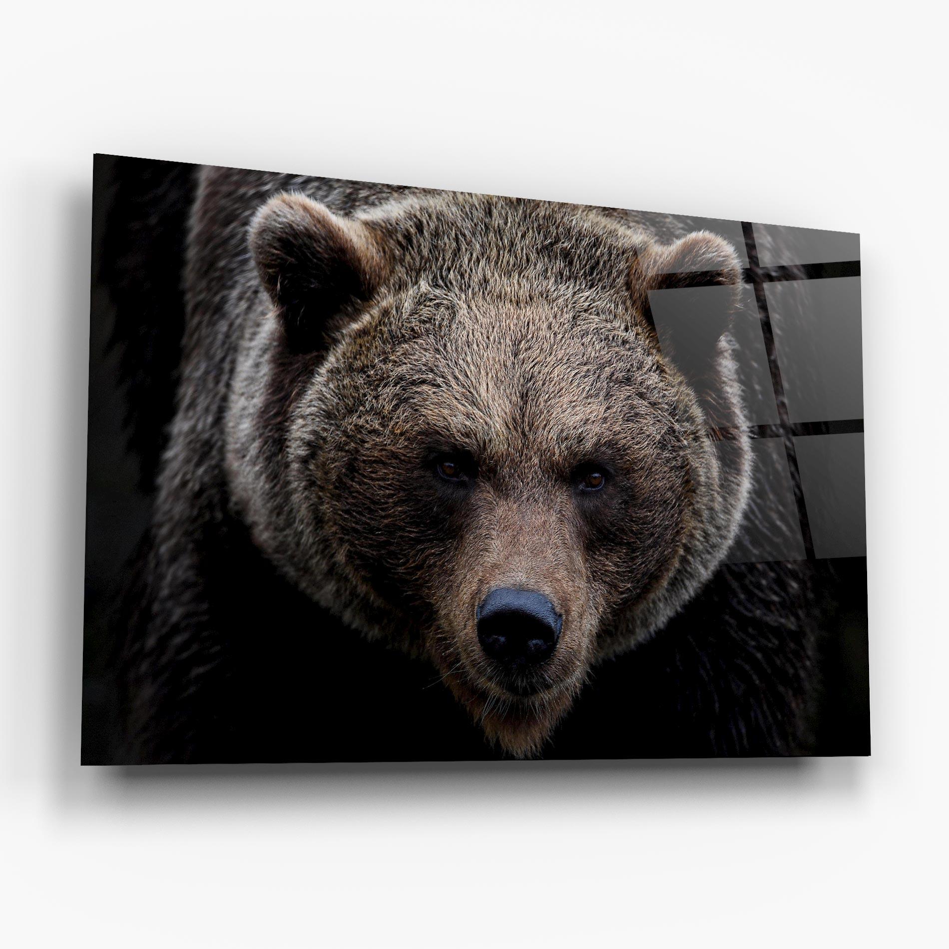 Üvegkép Brown Bear mockup 6