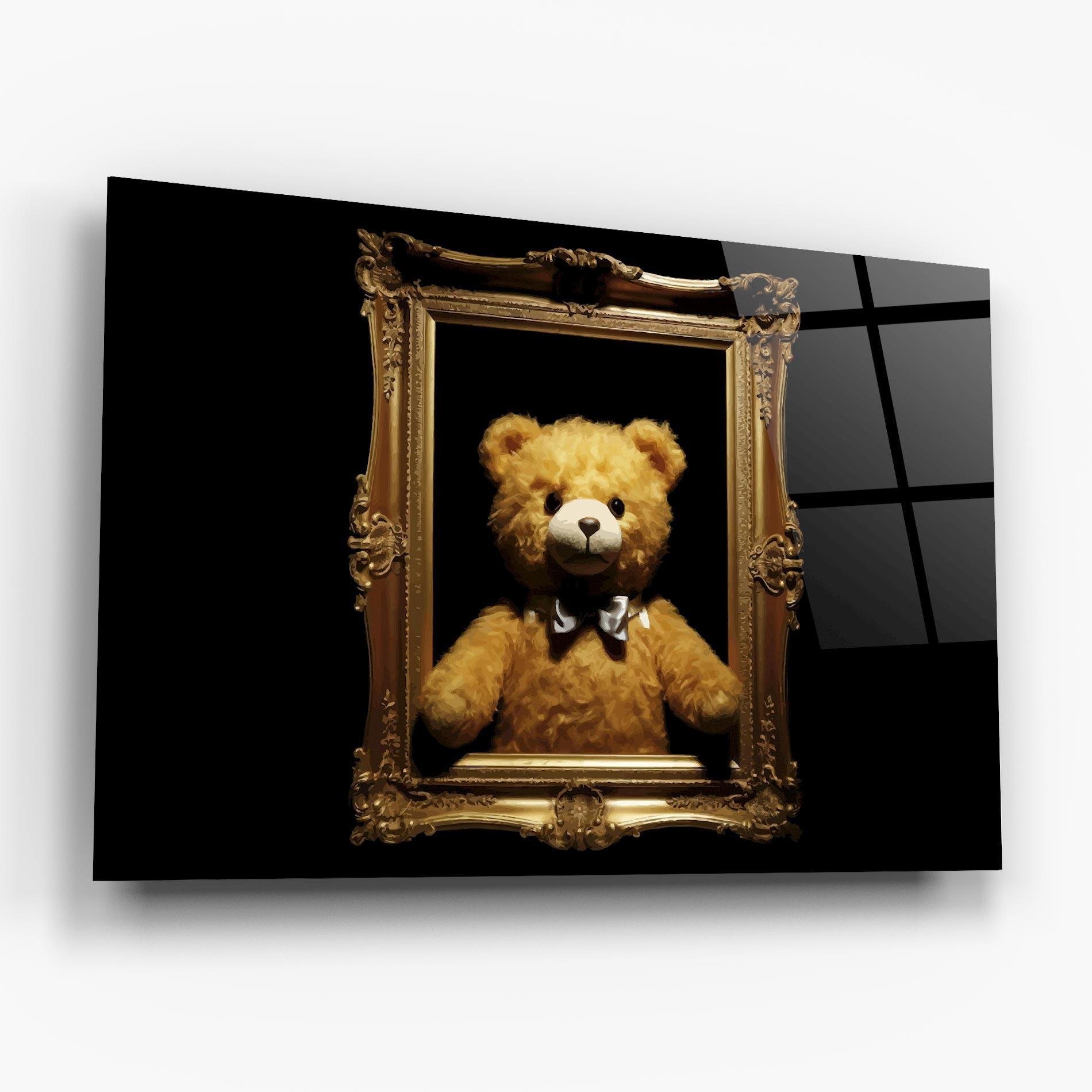 Üvegkép Frame Bear mockup 6