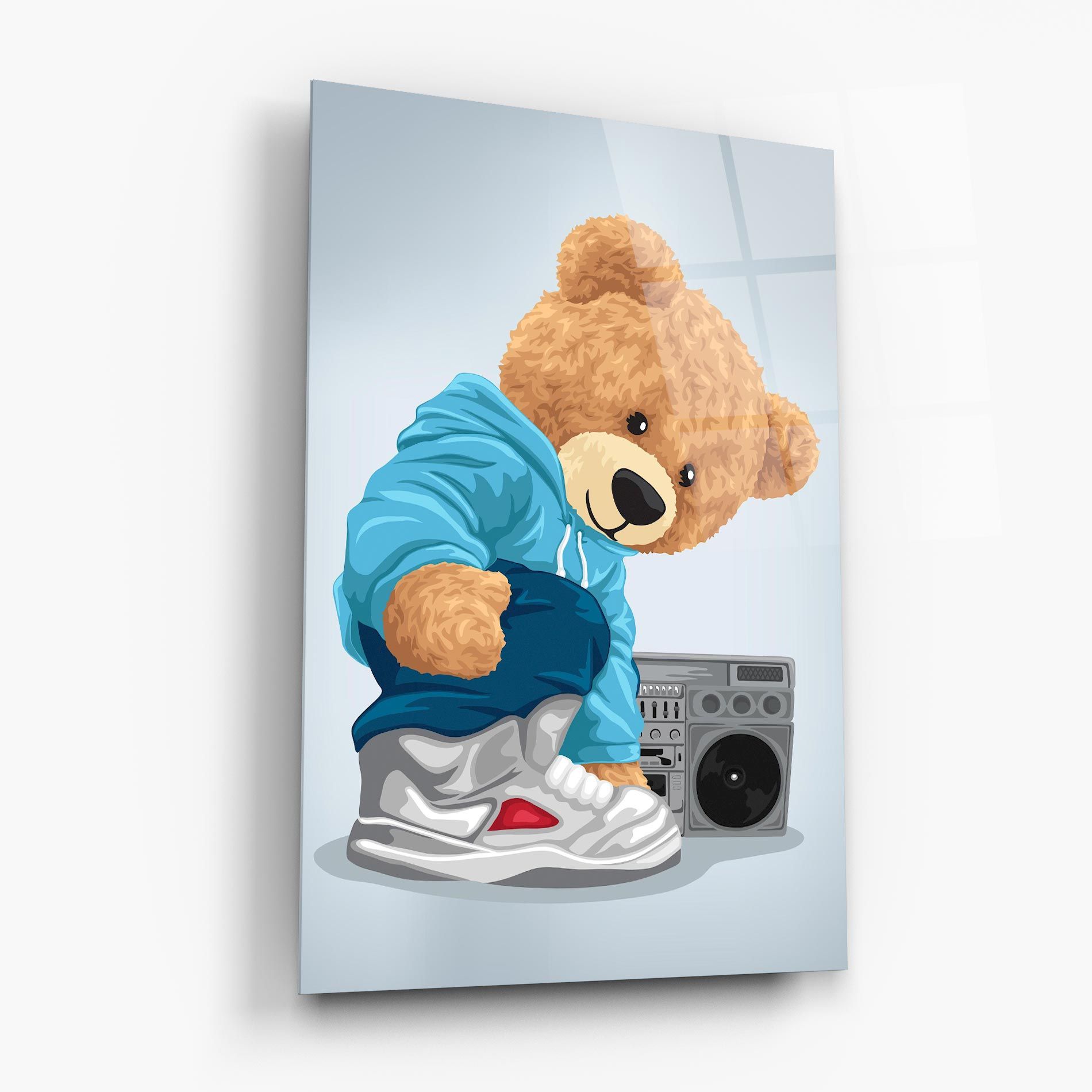 Blue Dressed Bear mockup 6