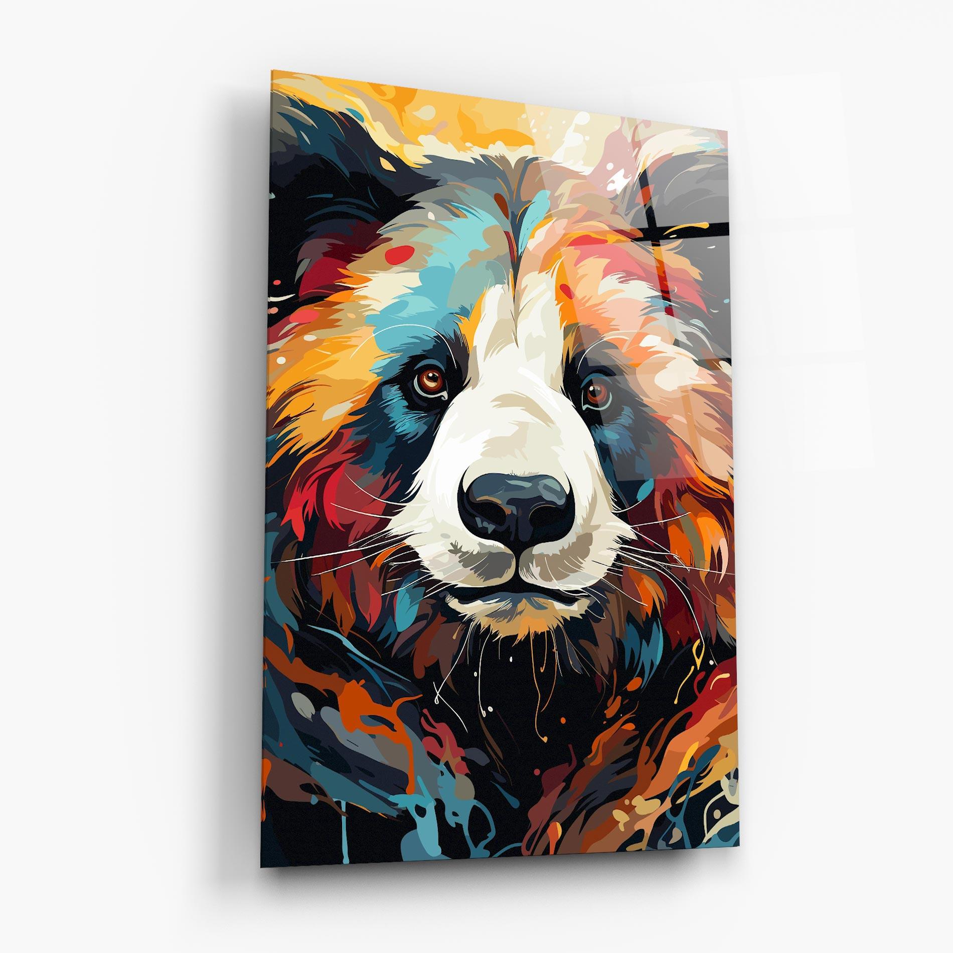 Üvegkép Cream Color Bear mockup 6