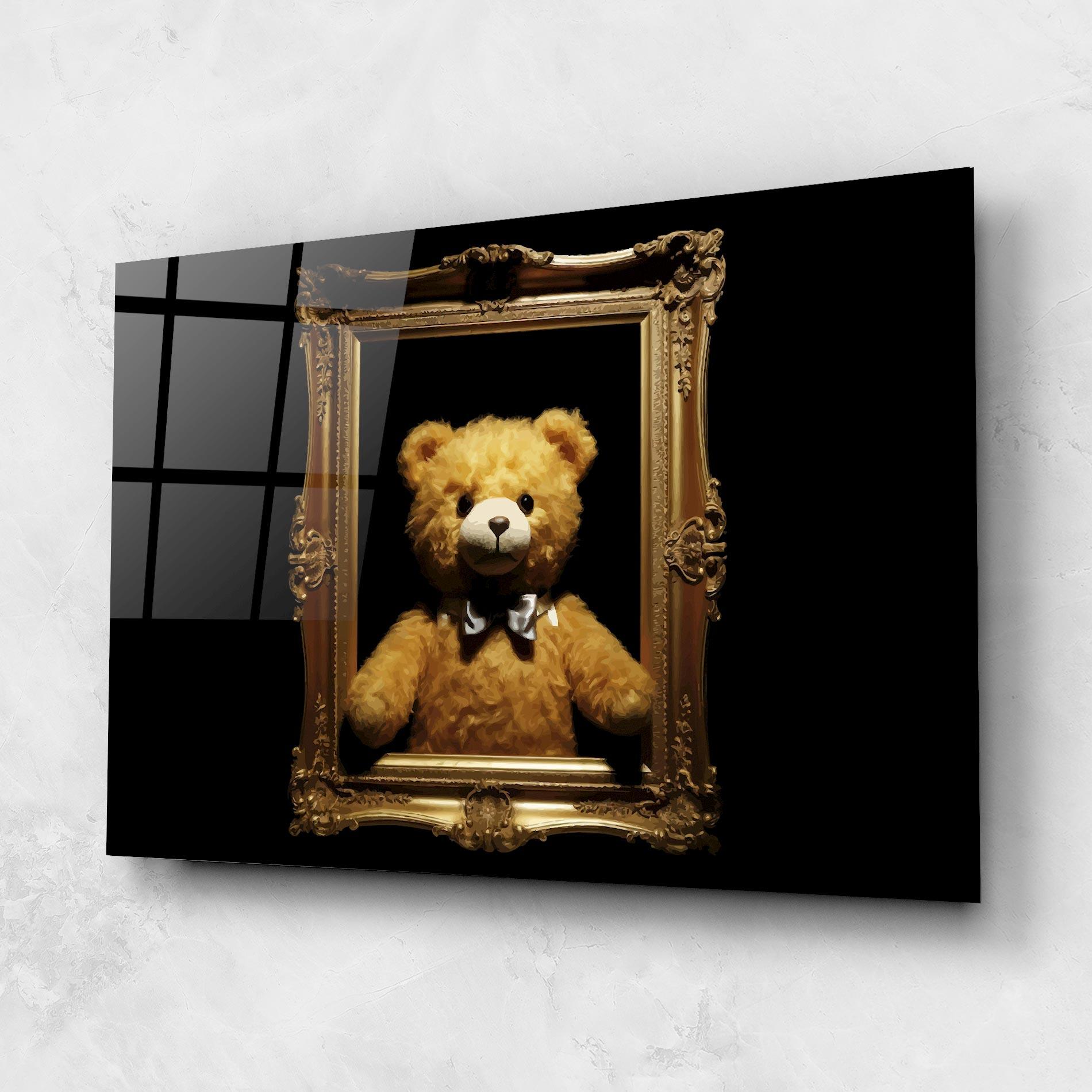 Üvegkép Frame Bear mockup 1