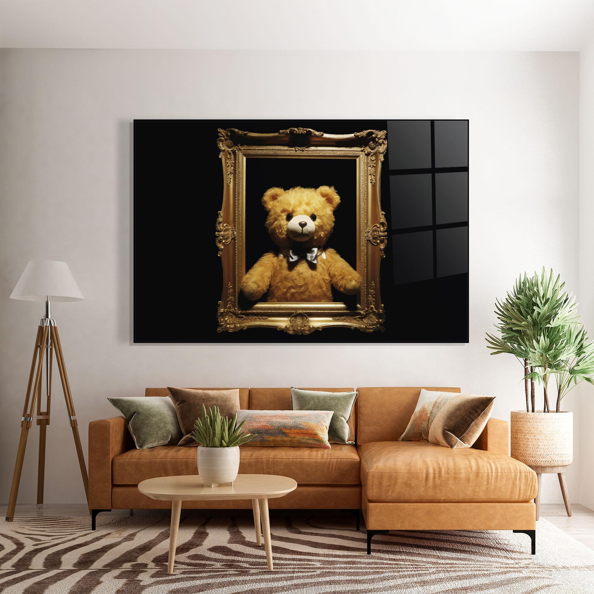 Üvegkép Frame Bear mockup 7