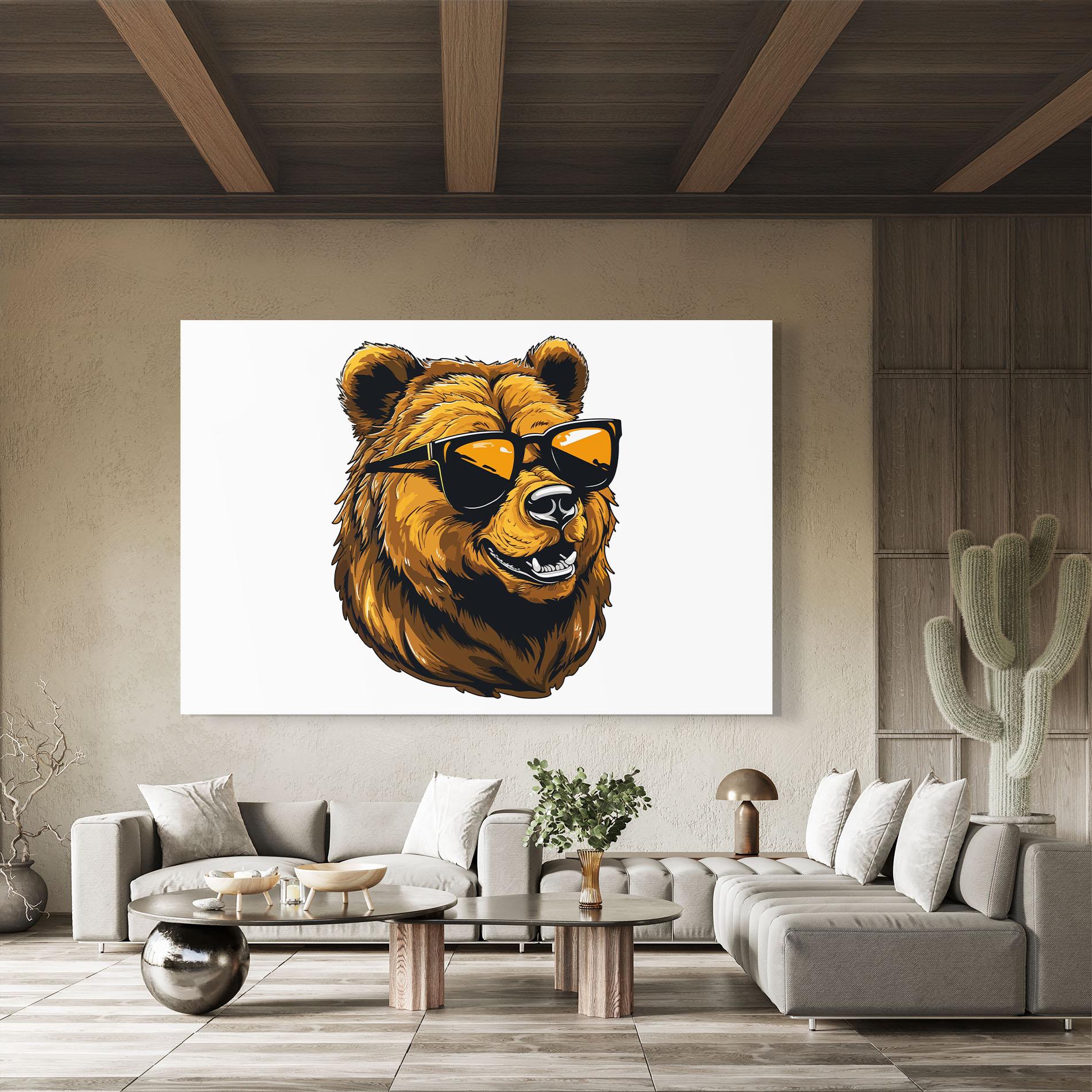 Üvegkép Cool Glasses mockup 8