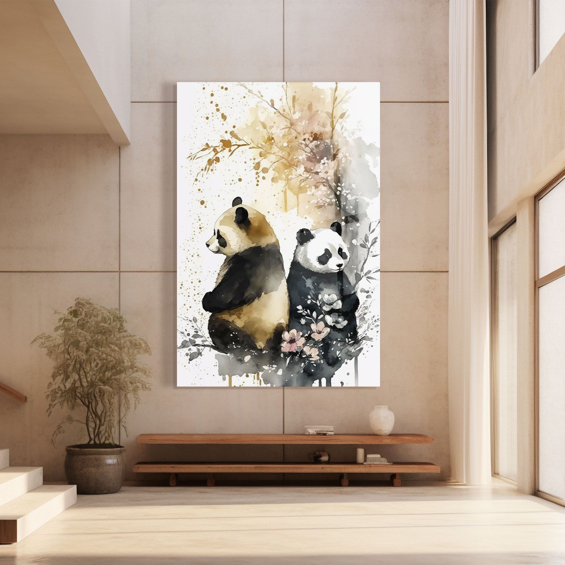 Gold Panda Art mockup 8