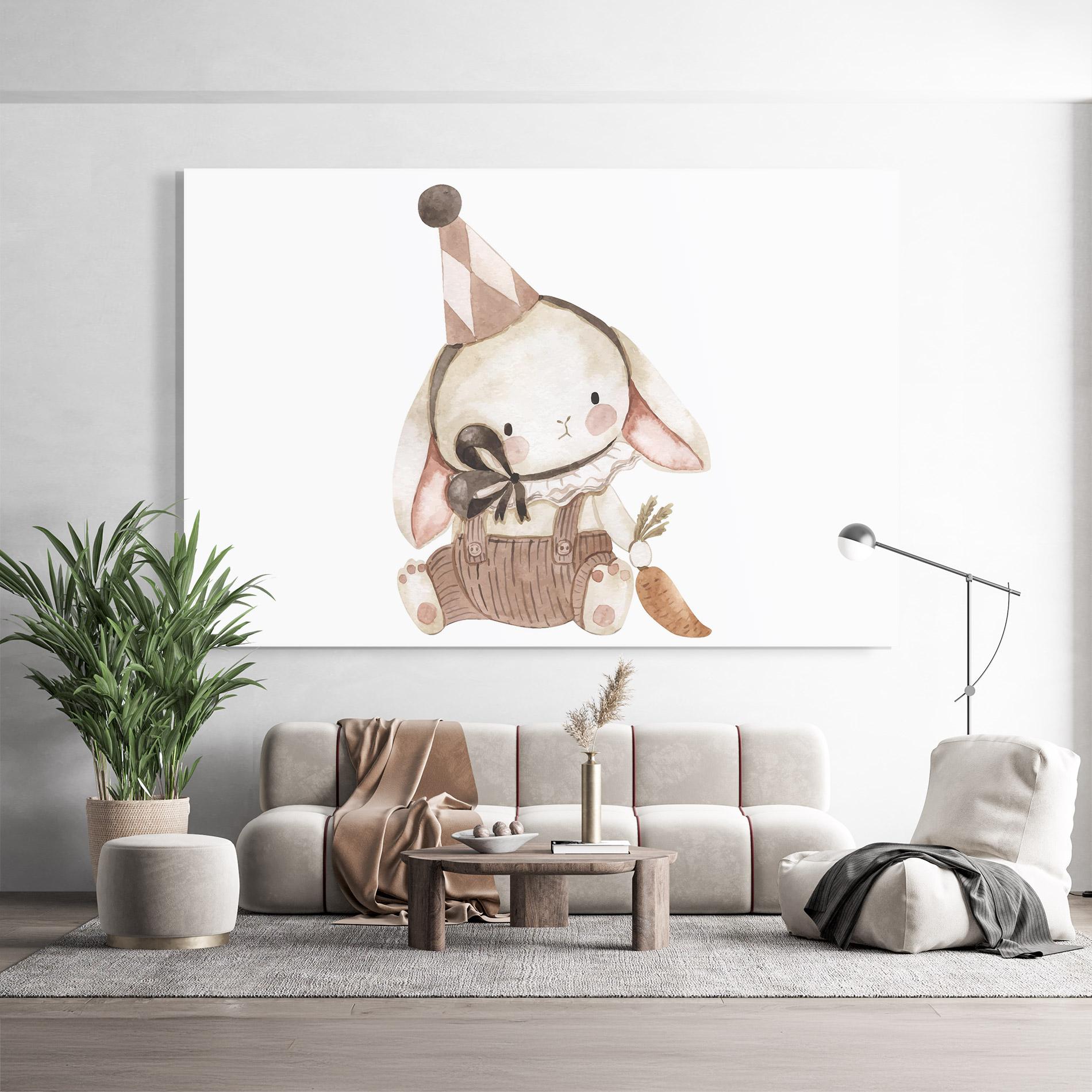 Üvegkép Baby Brown Rabbit mockup 9