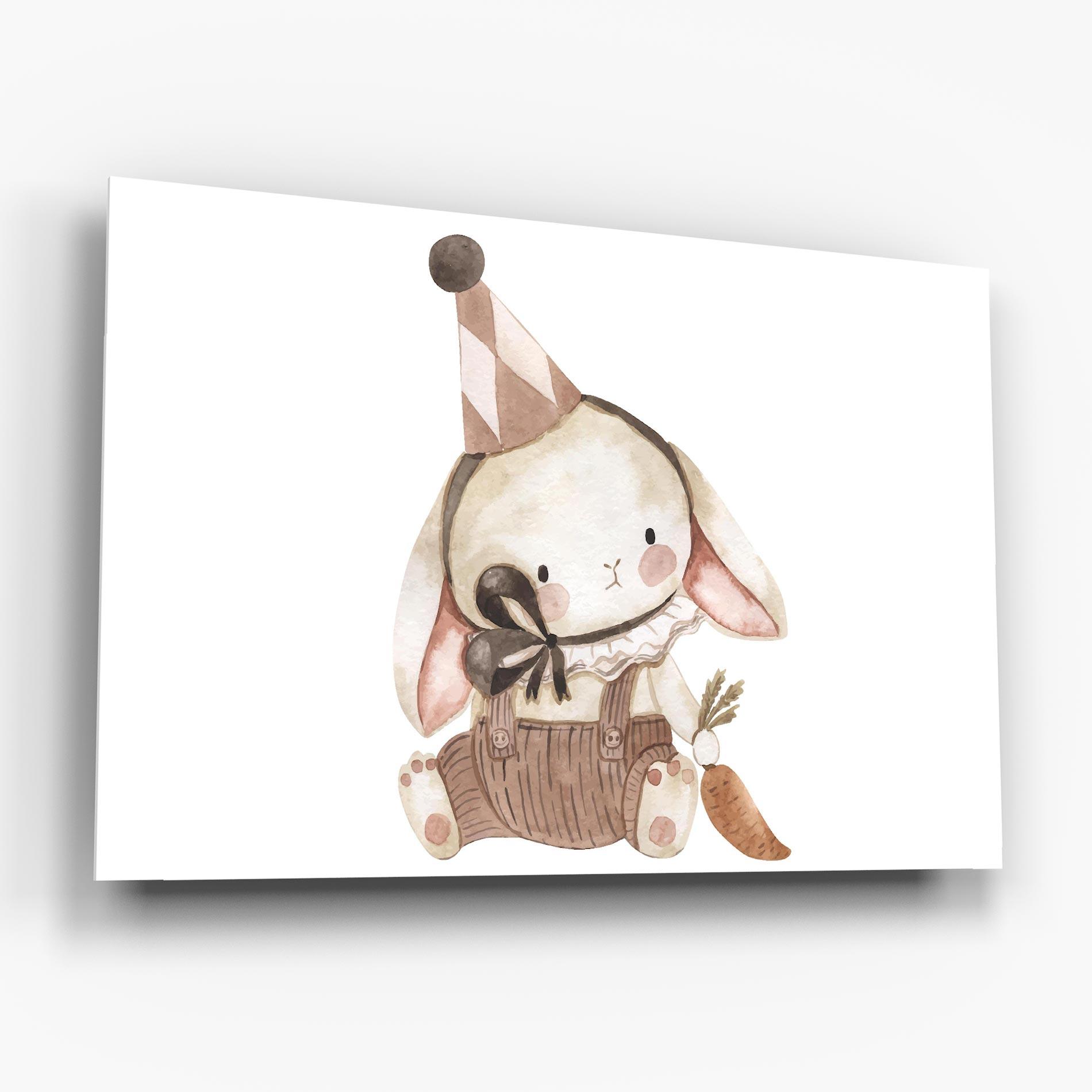Üvegkép Baby Brown Rabbit mockup 6