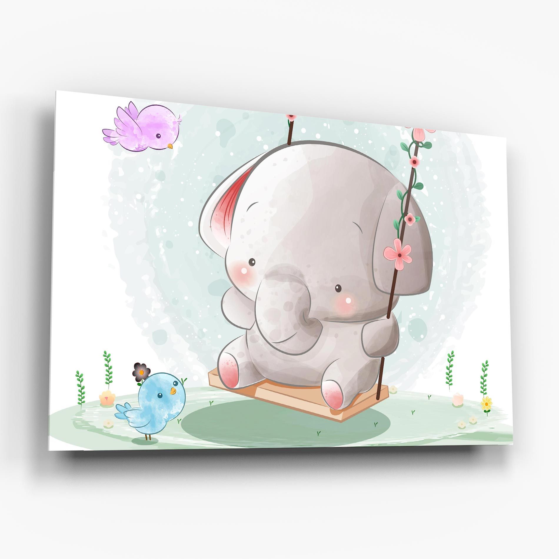 Bird Baby Elephant mockup 6