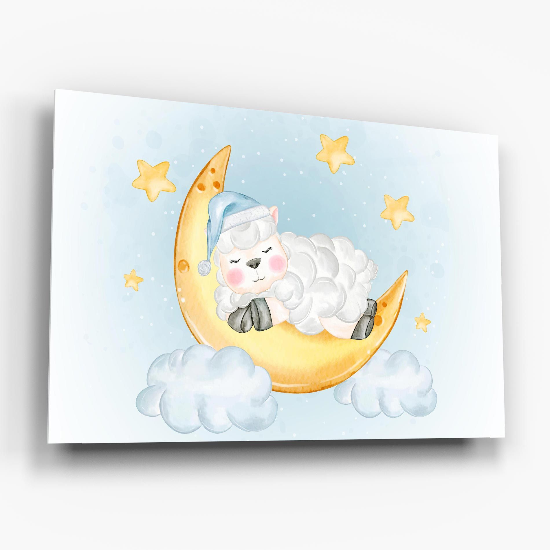 Sheep Sleeping mockup 6