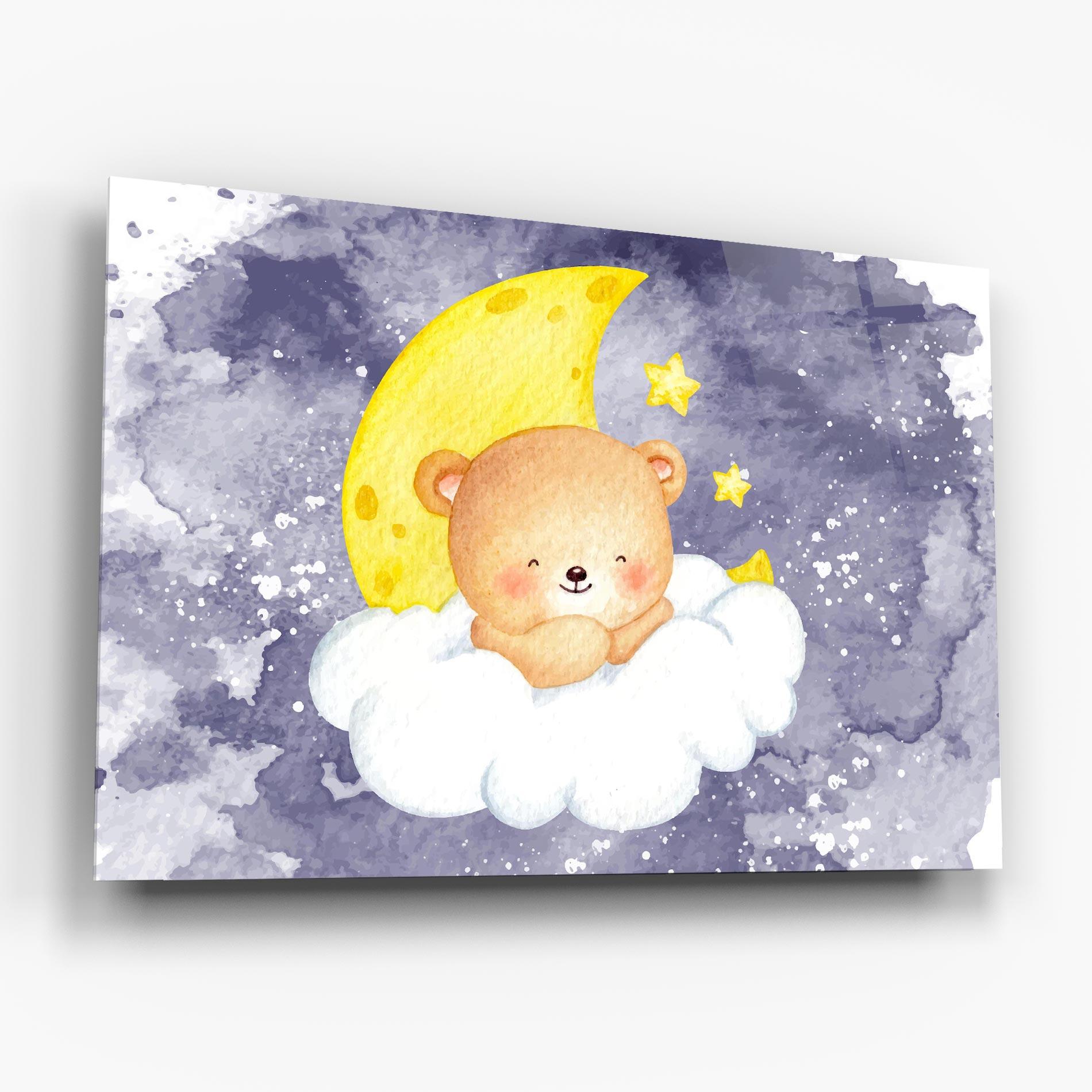 Üvegkép Sleepy Bear mockup 6