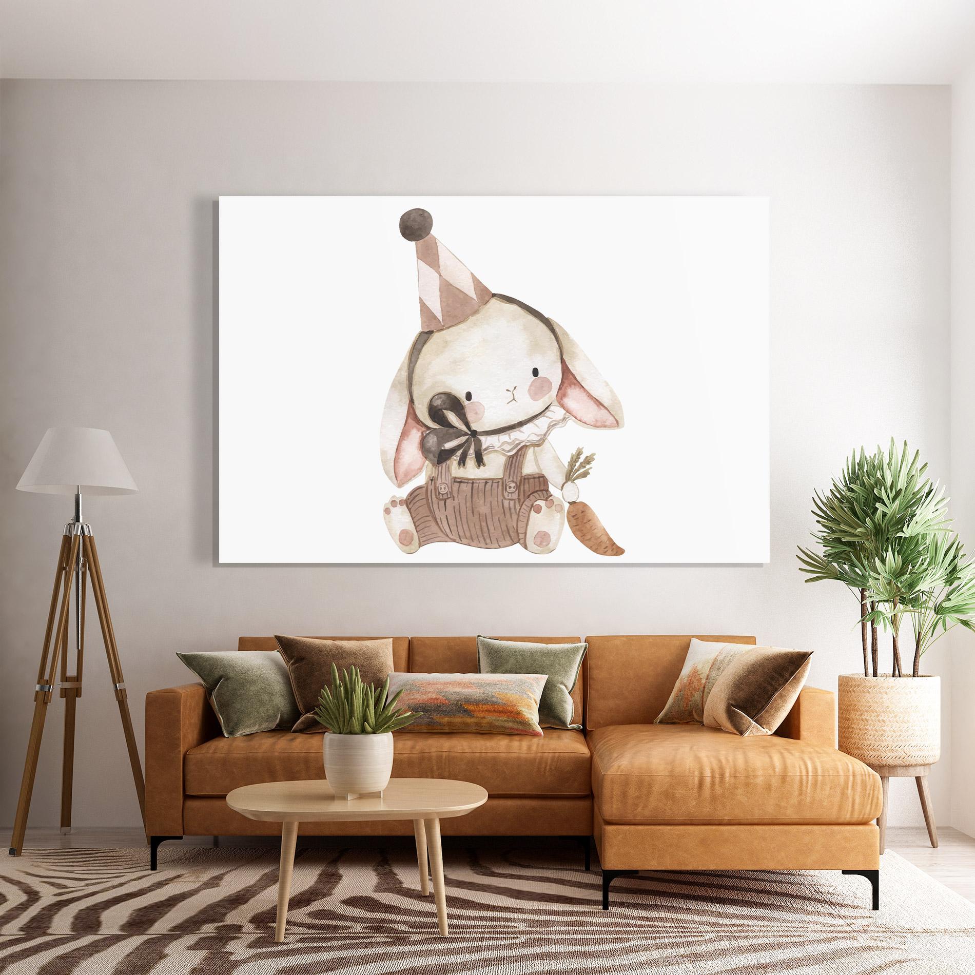 Üvegkép Baby Brown Rabbit mockup 7