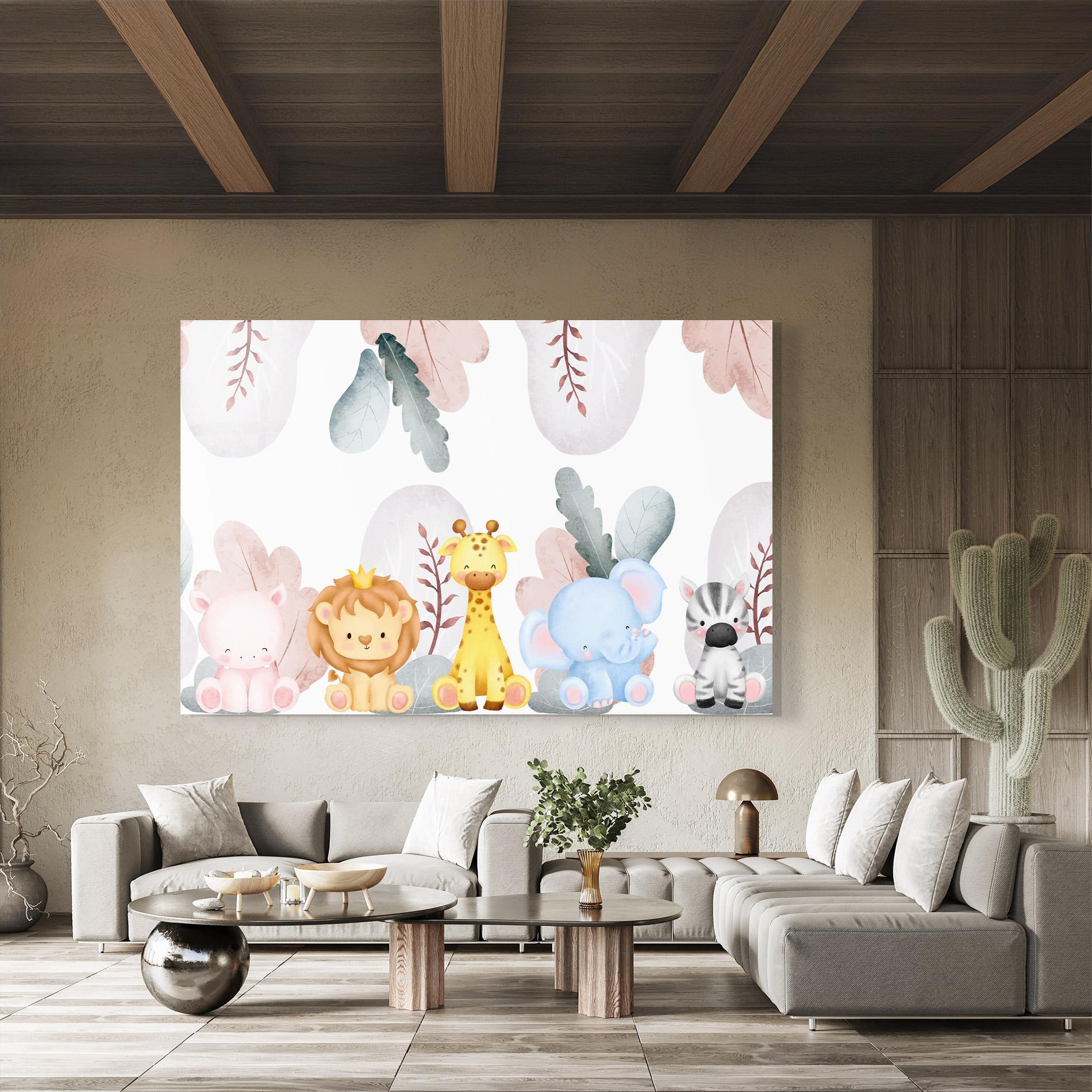 Üvegkép Baby Animals mockup 8