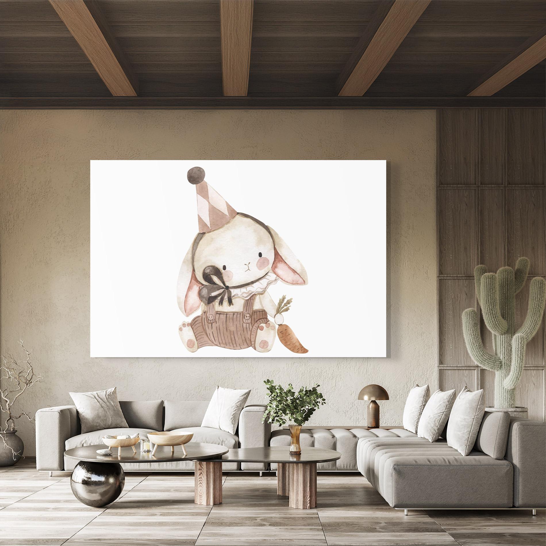 Üvegkép Baby Brown Rabbit mockup 8
