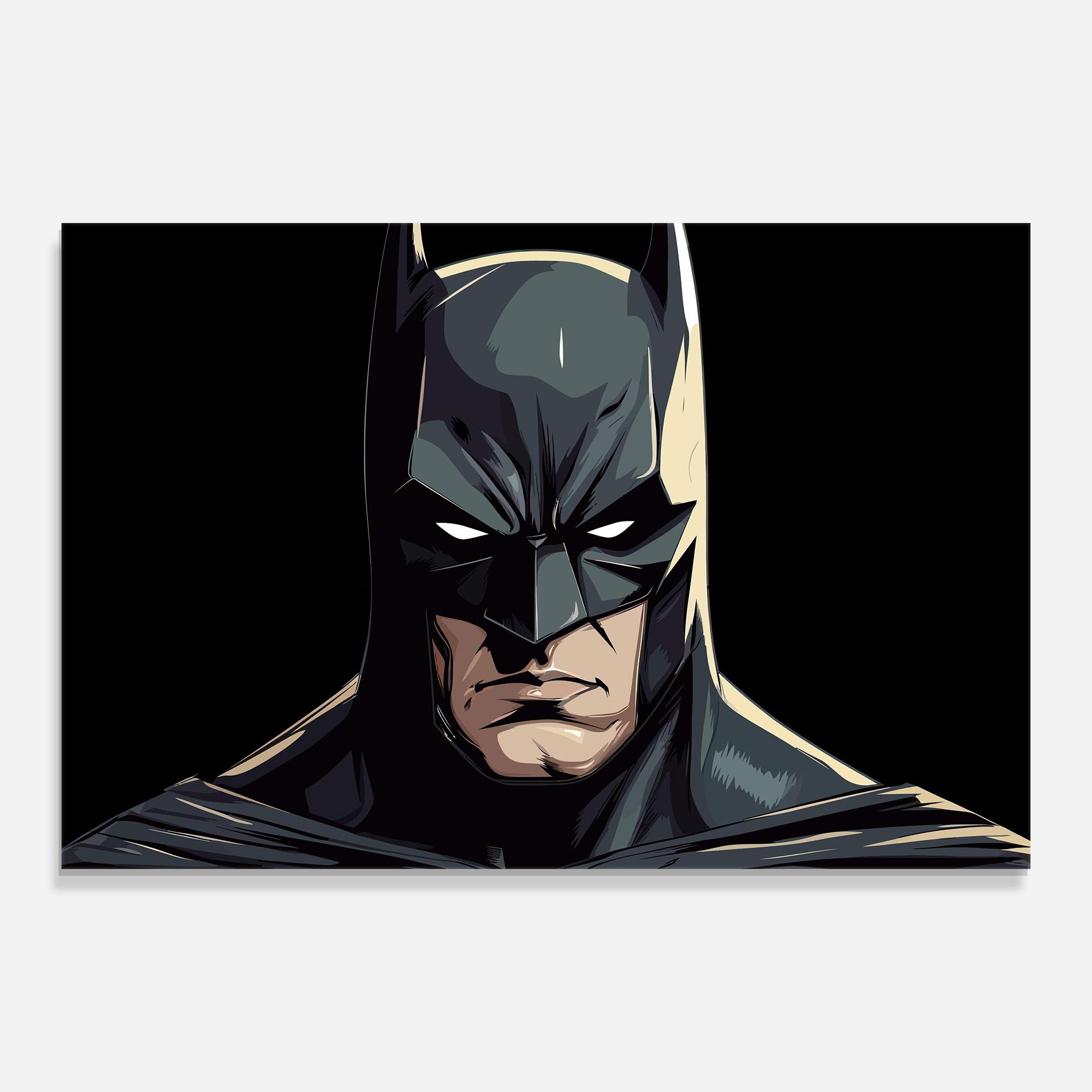Üvegkép Batman mockup 0