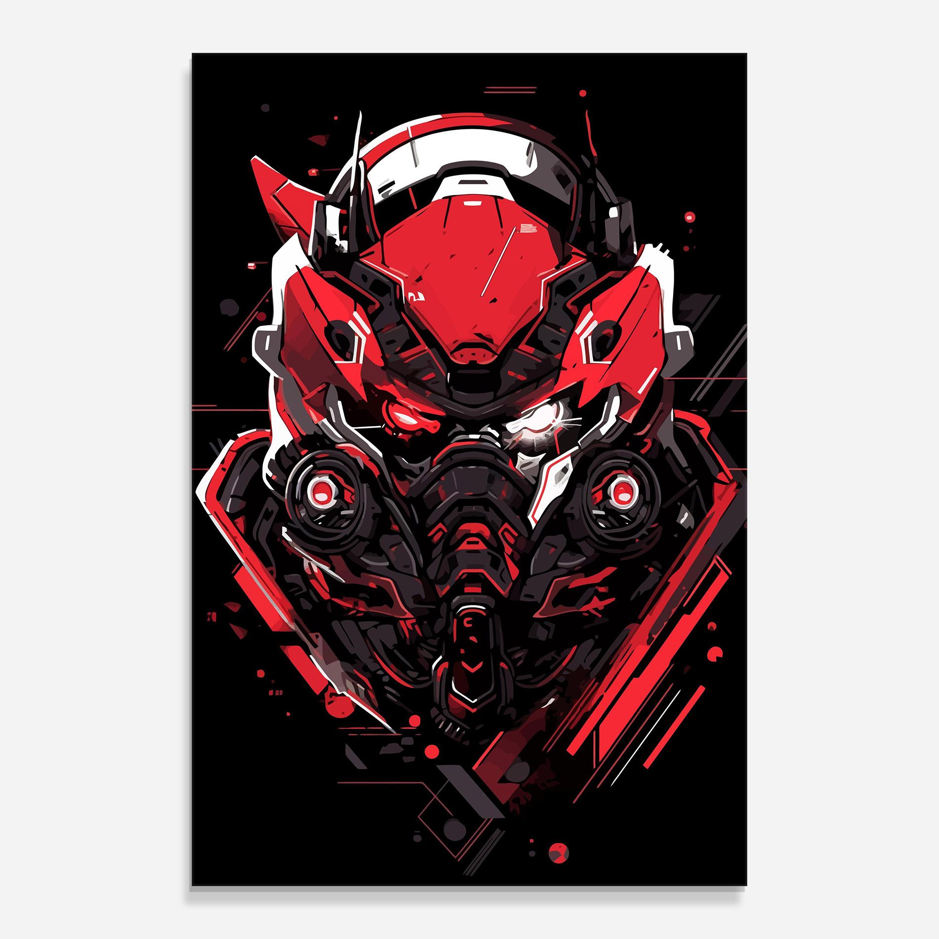 Red Robot Art mockup 0