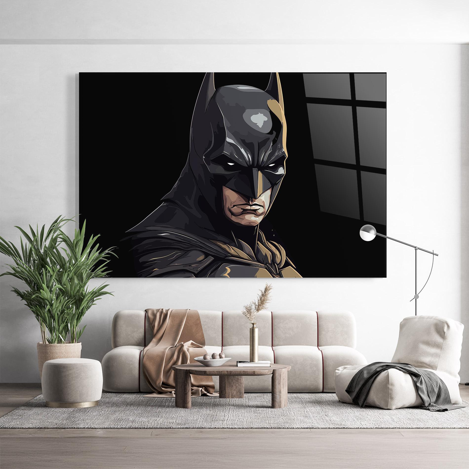 Üvegkép Angry Batman mockup 9