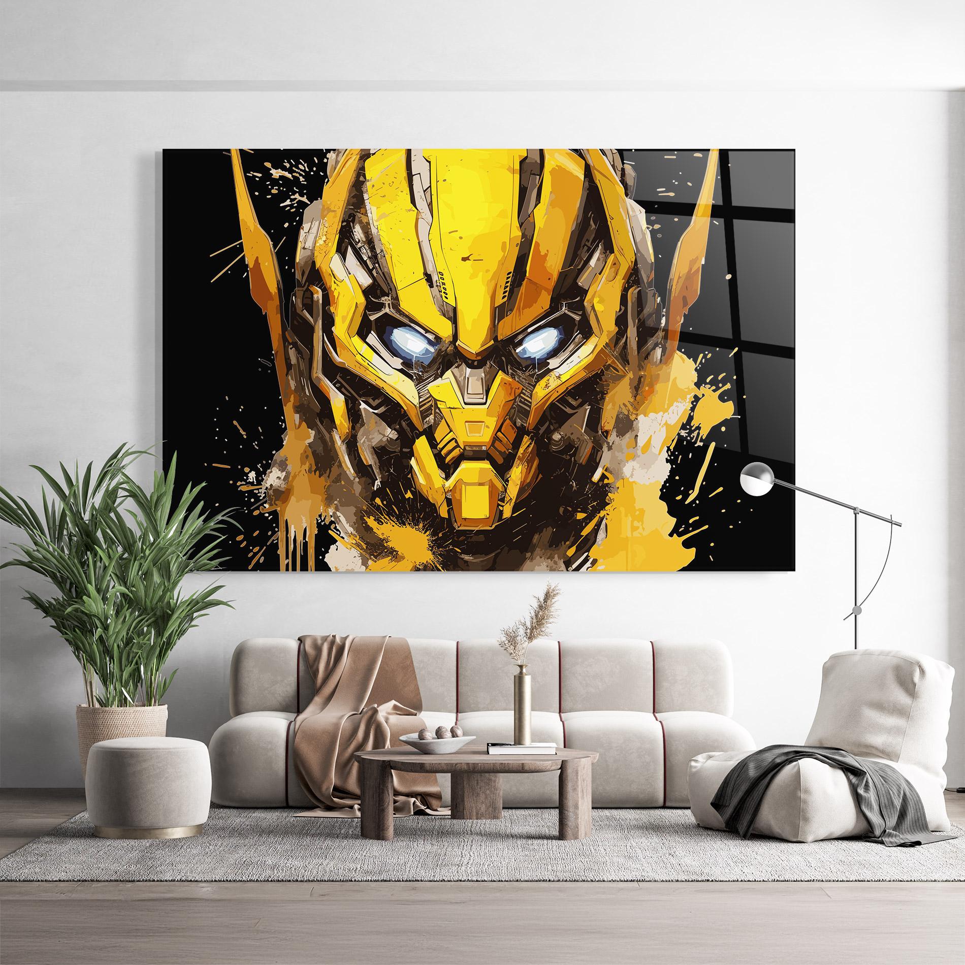 Üvegkép Bumblebee mockup 9