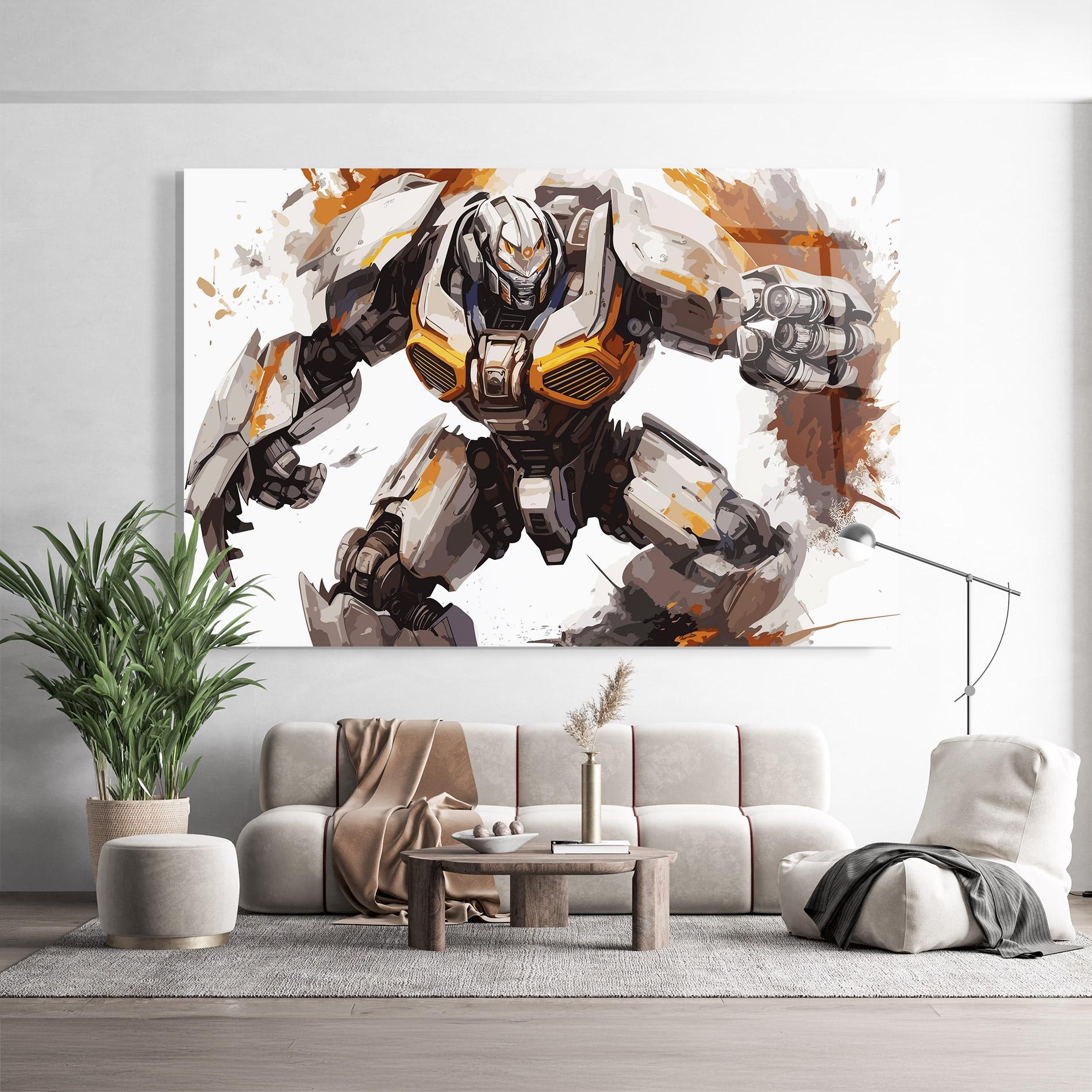 Üvegkép Transformers Unleash mockup 9