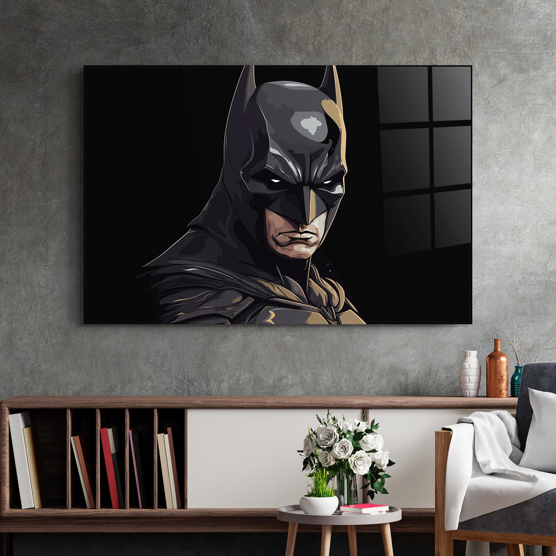 Üvegkép Angry Batman mockup 2