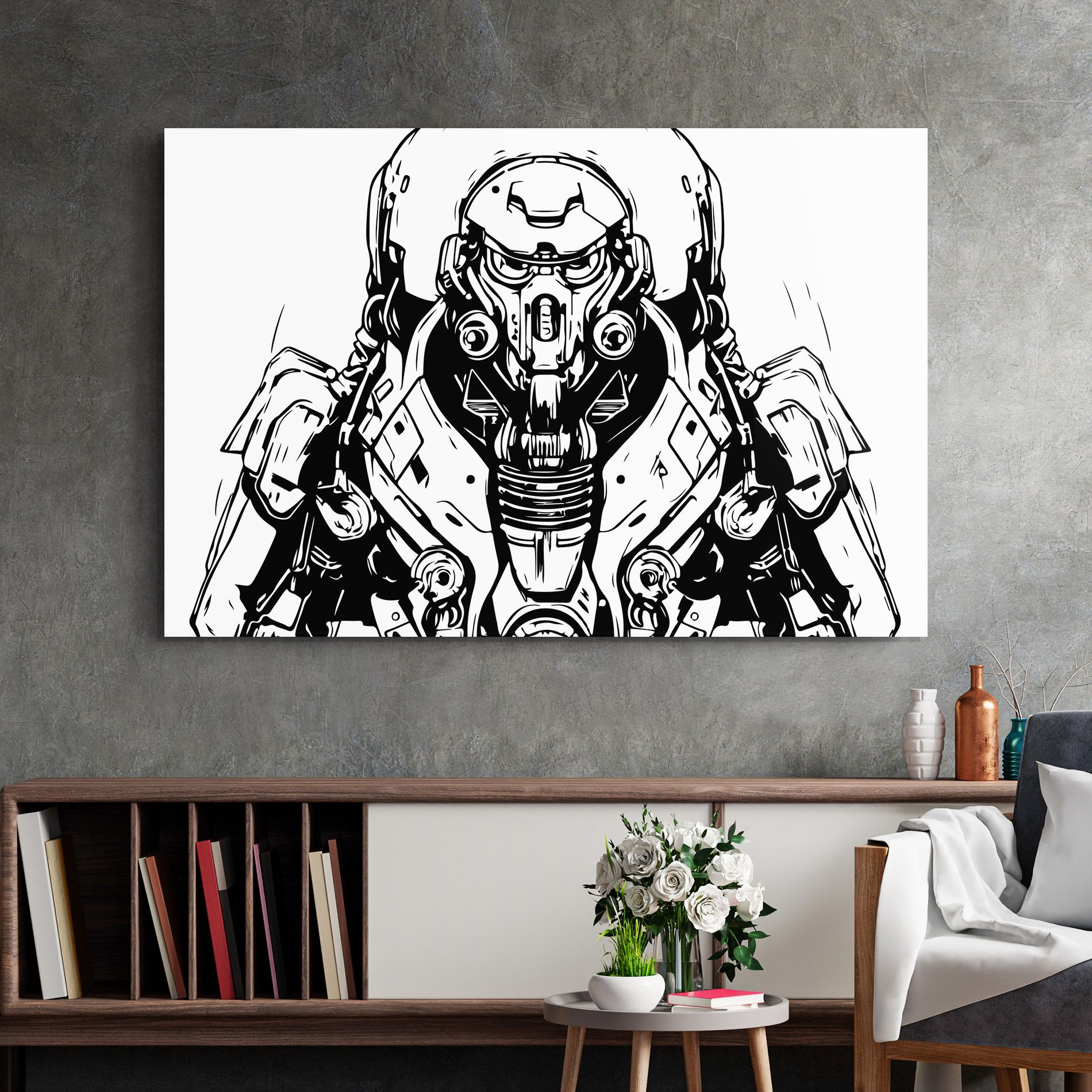 Military Robot mockup 2