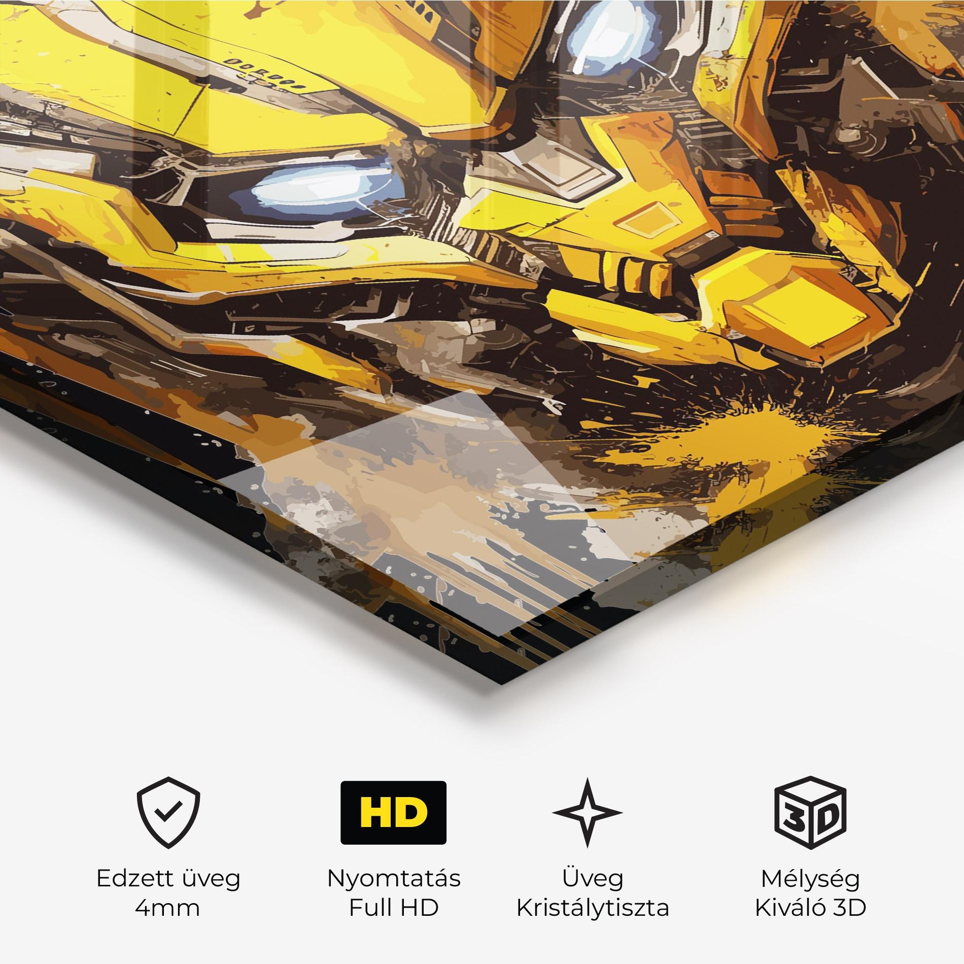 Üvegkép Bumblebee mockup 3