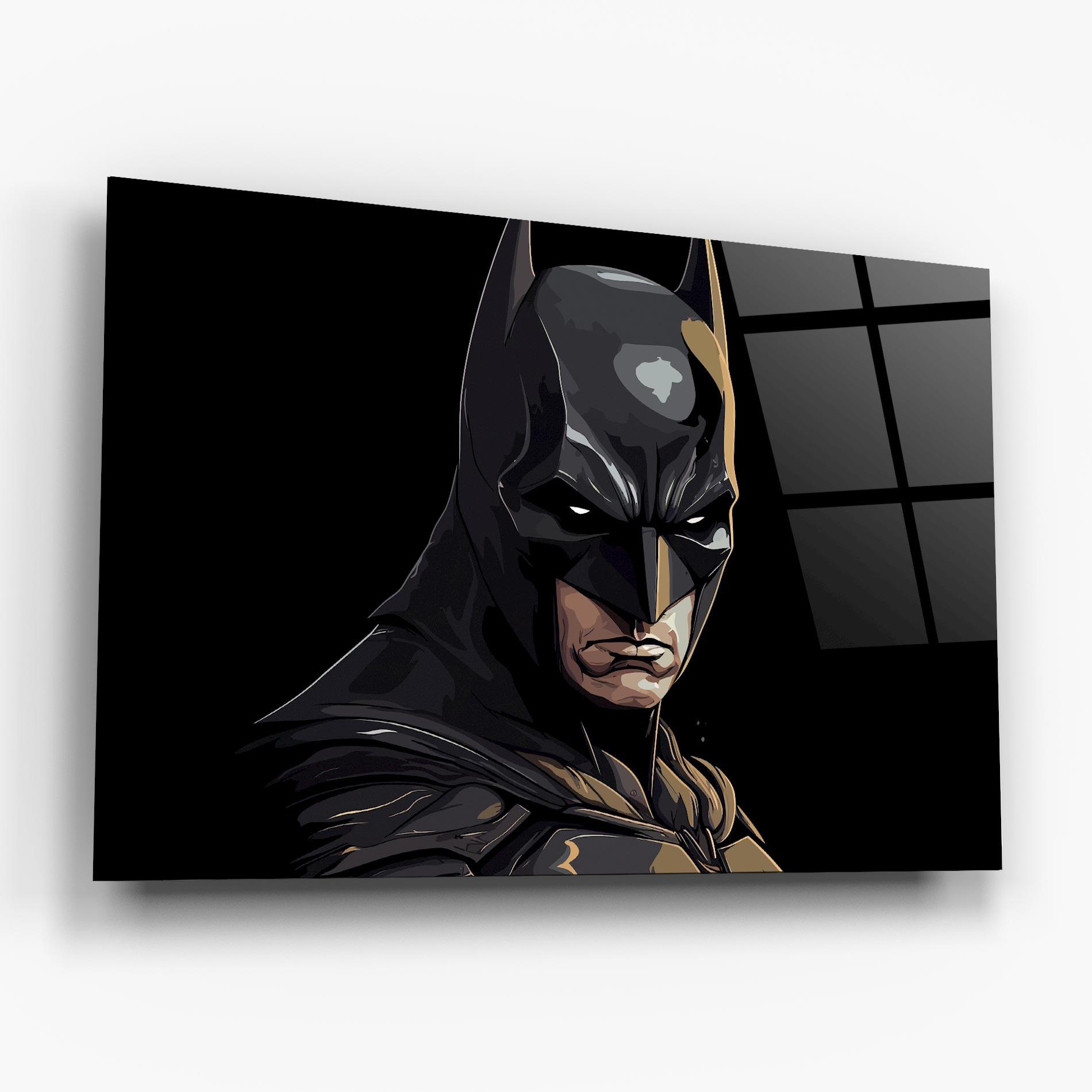 Üvegkép Angry Batman mockup 6