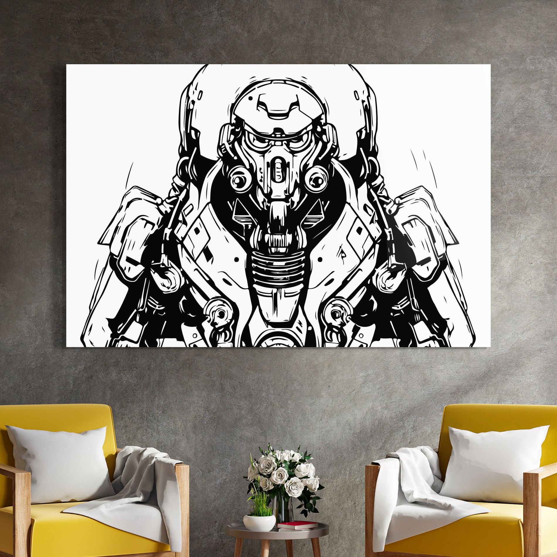 Military Robot mockup 4