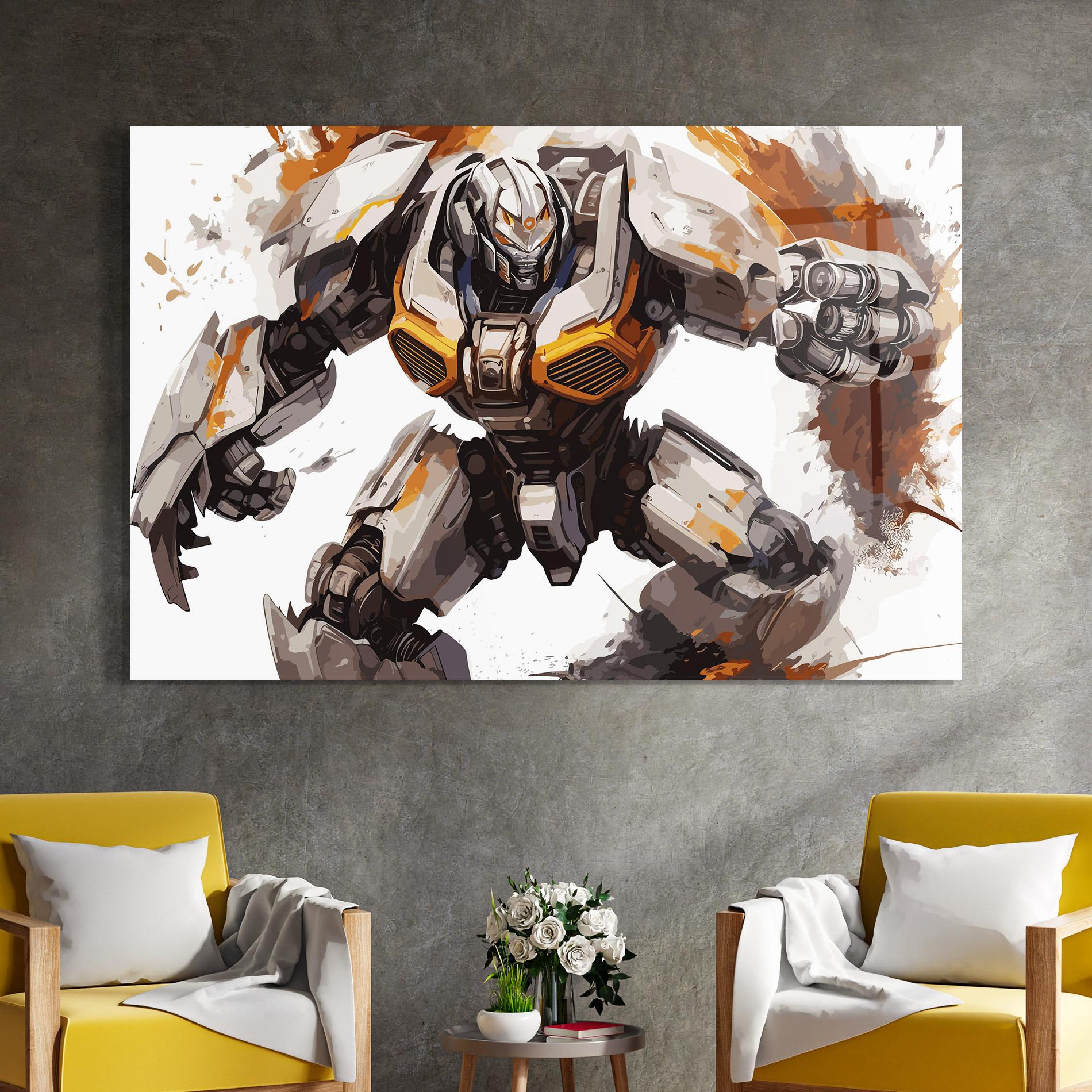 Üvegkép Transformers Unleash mockup 4