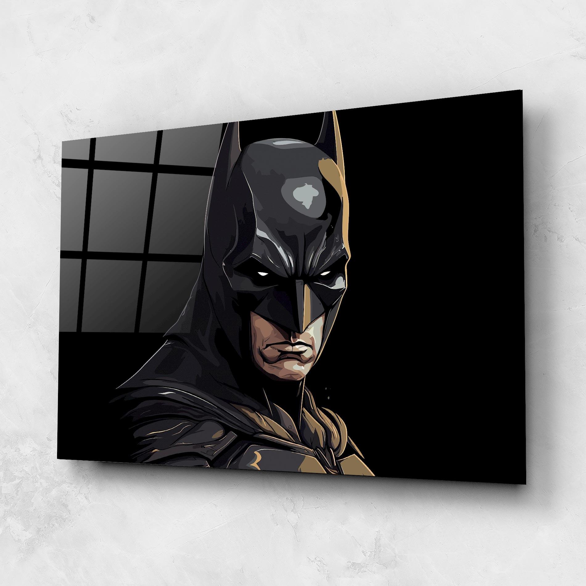 Üvegkép Angry Batman mockup 1