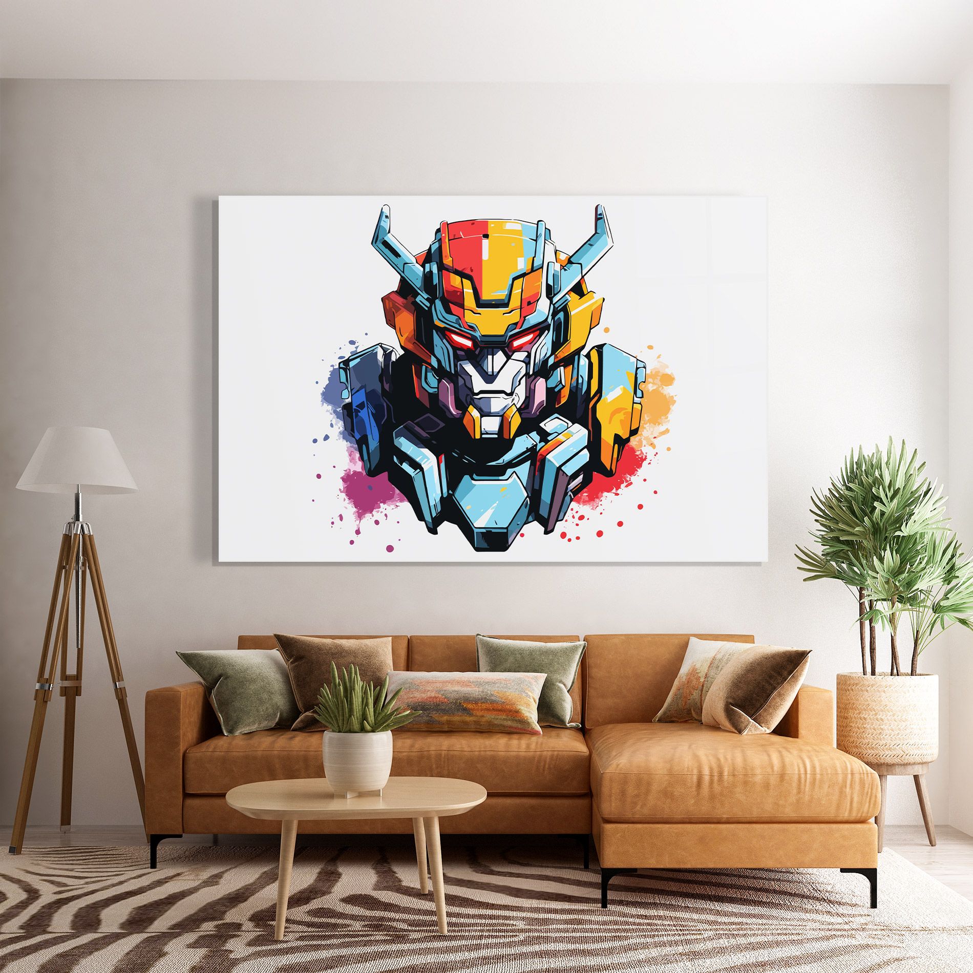 Colorful Robot mockup 7