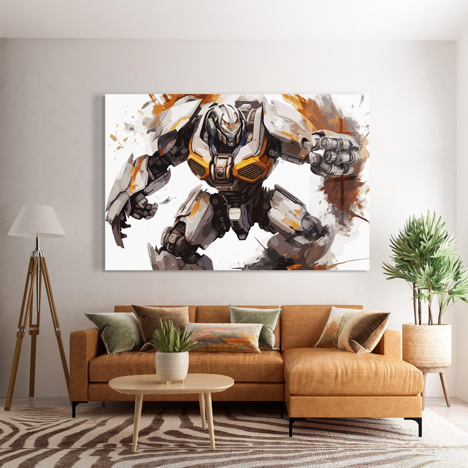 Üvegkép Transformers Unleash mockup 7