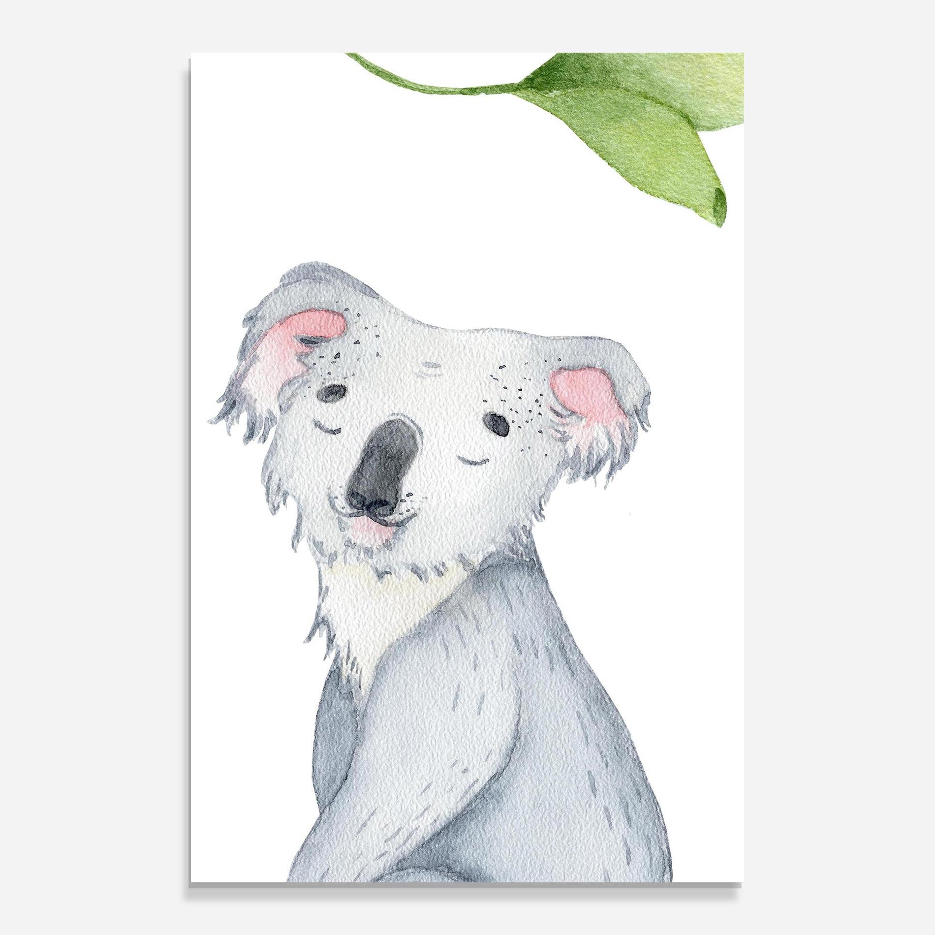 Üvegkép Baby Koala mockup 0