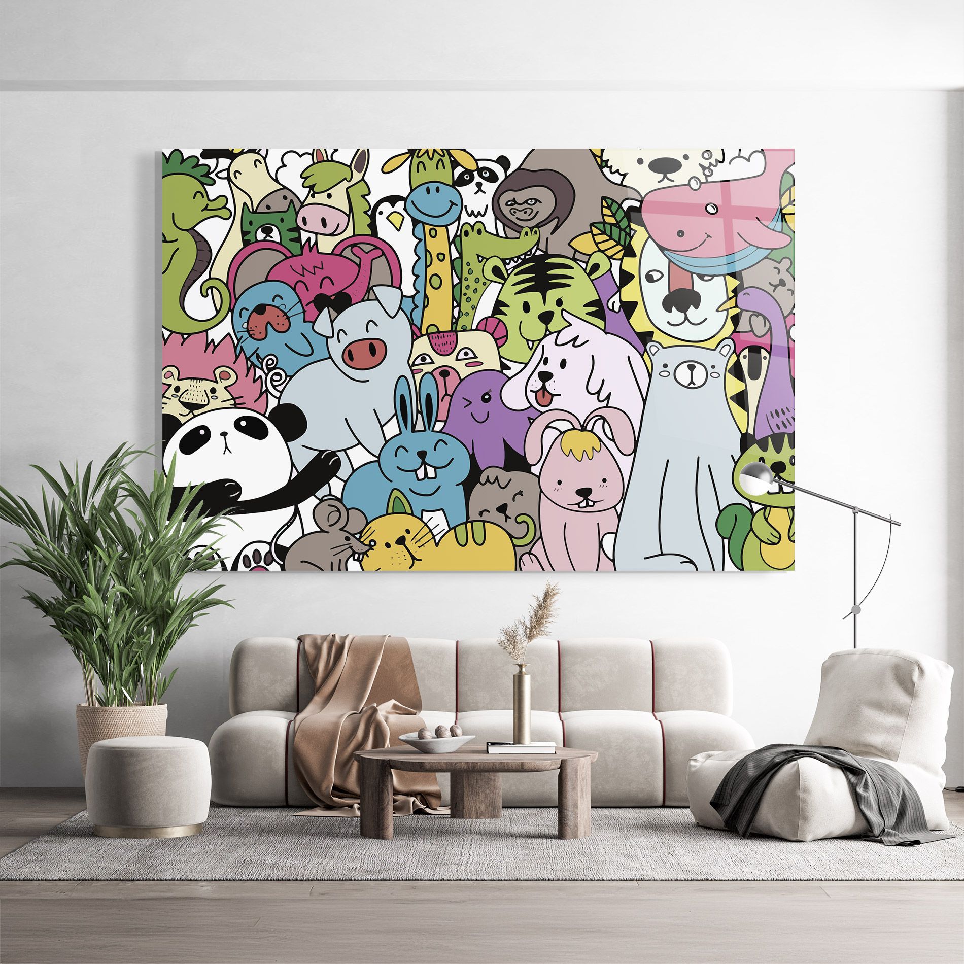 Animals Cartoon mockup 9