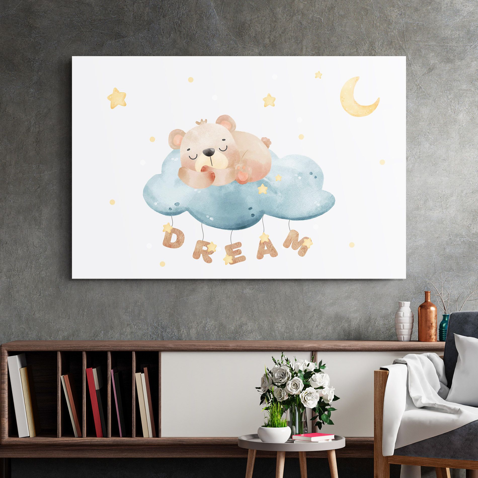 Dream Sleepy Bear mockup 2