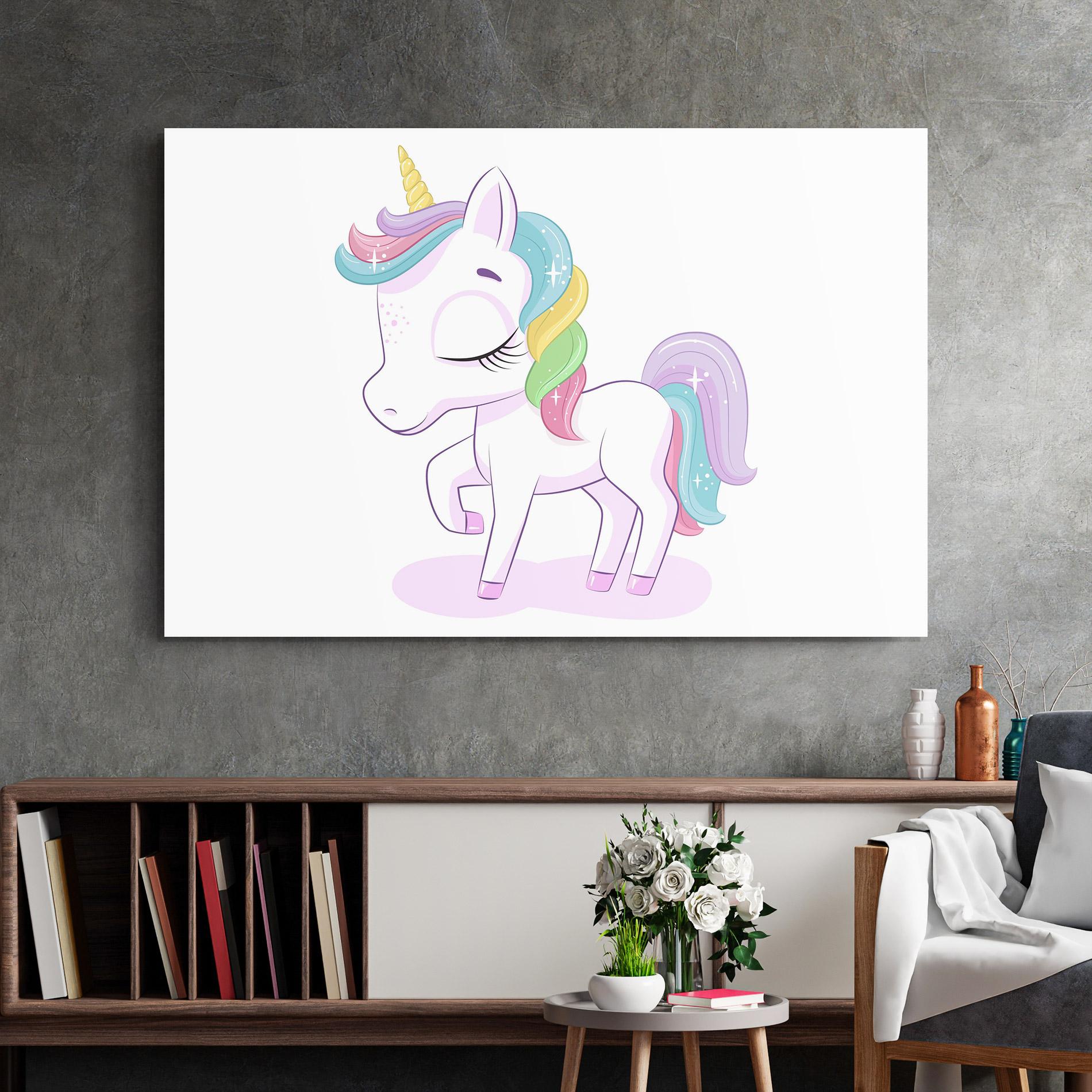 Üvegkép Unicorn mockup 2