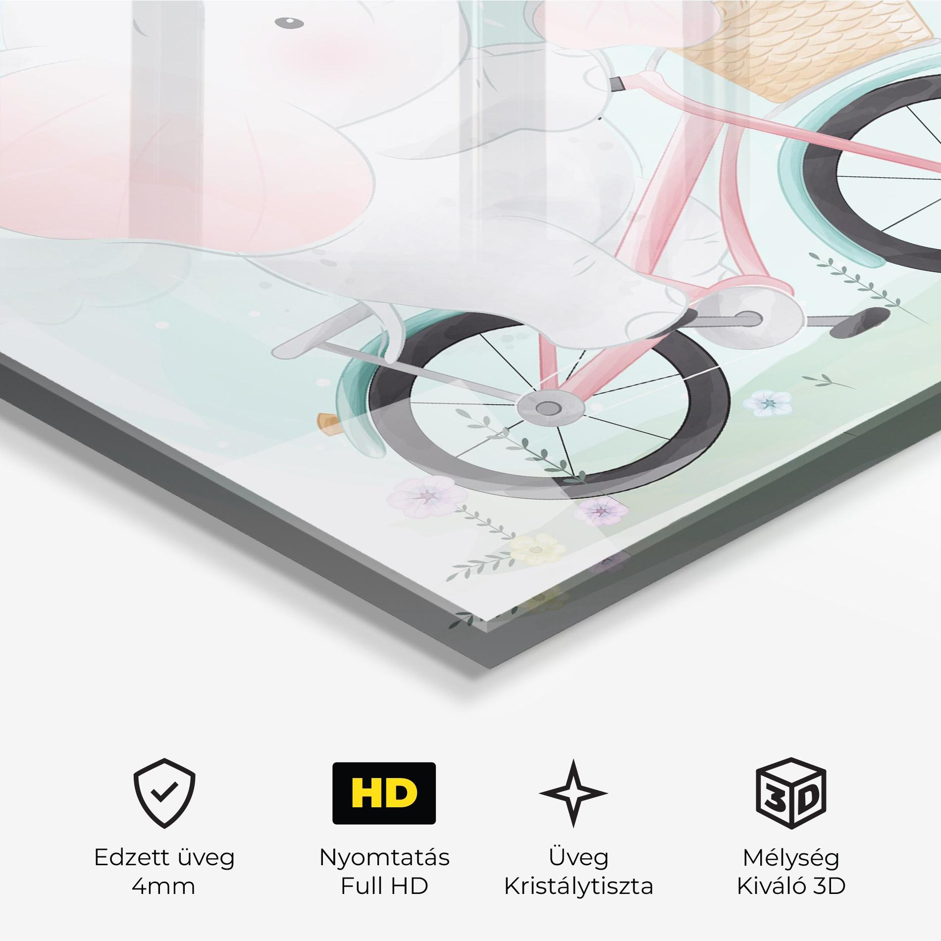 Üvegkép Elephant Bike mockup 3