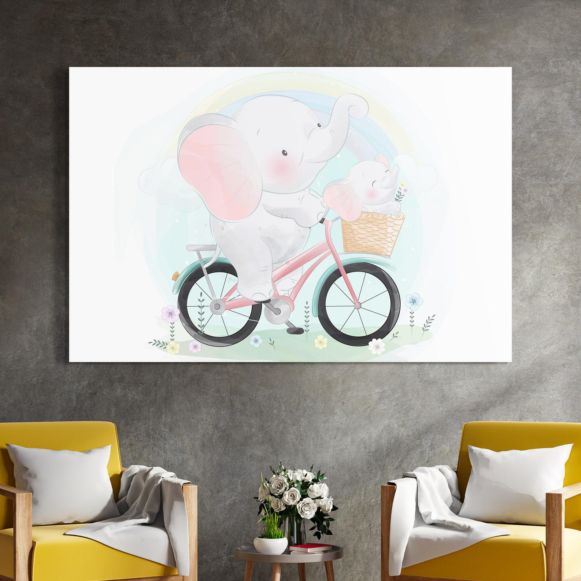 Üvegkép Elephant Bike mockup 4