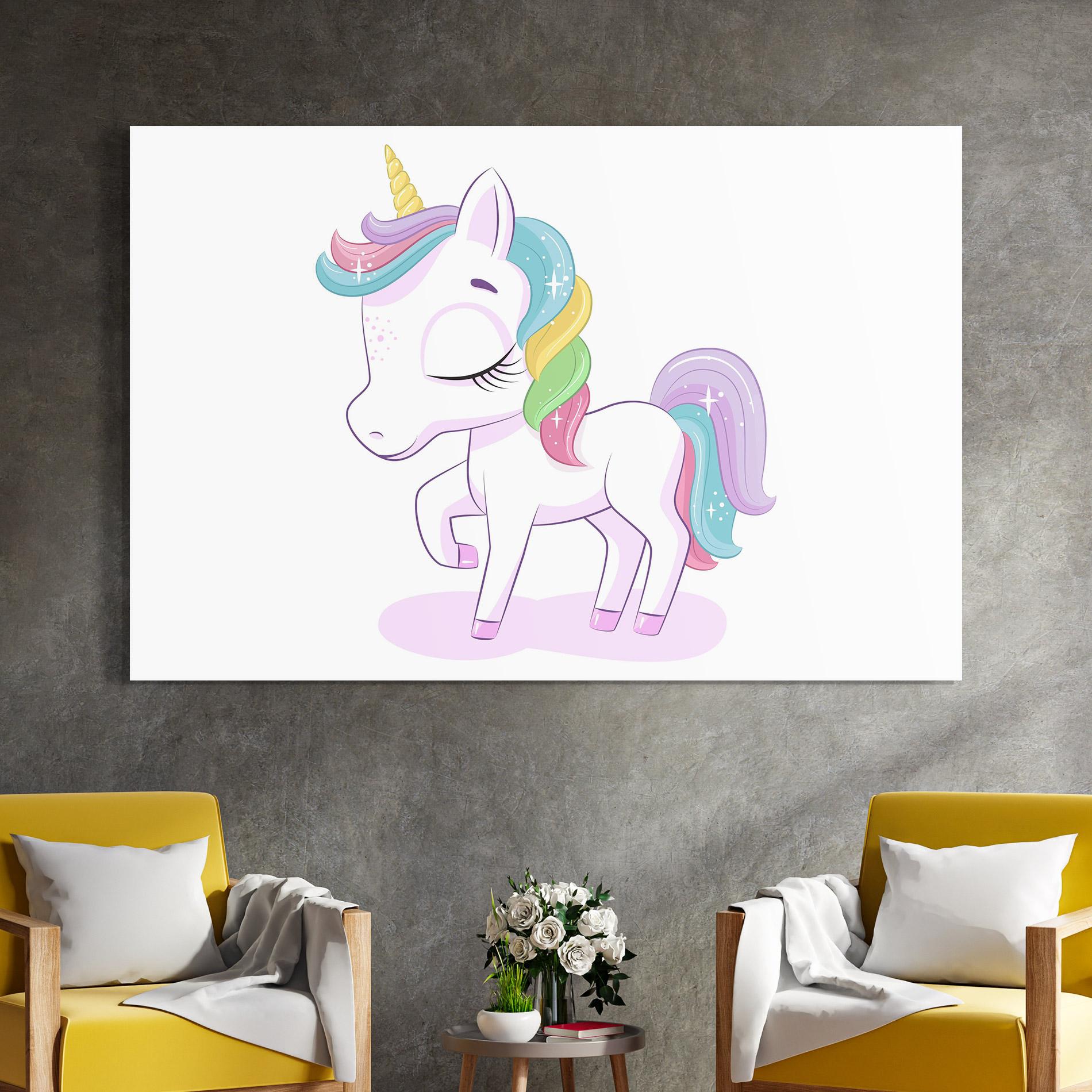 Üvegkép Unicorn mockup 4