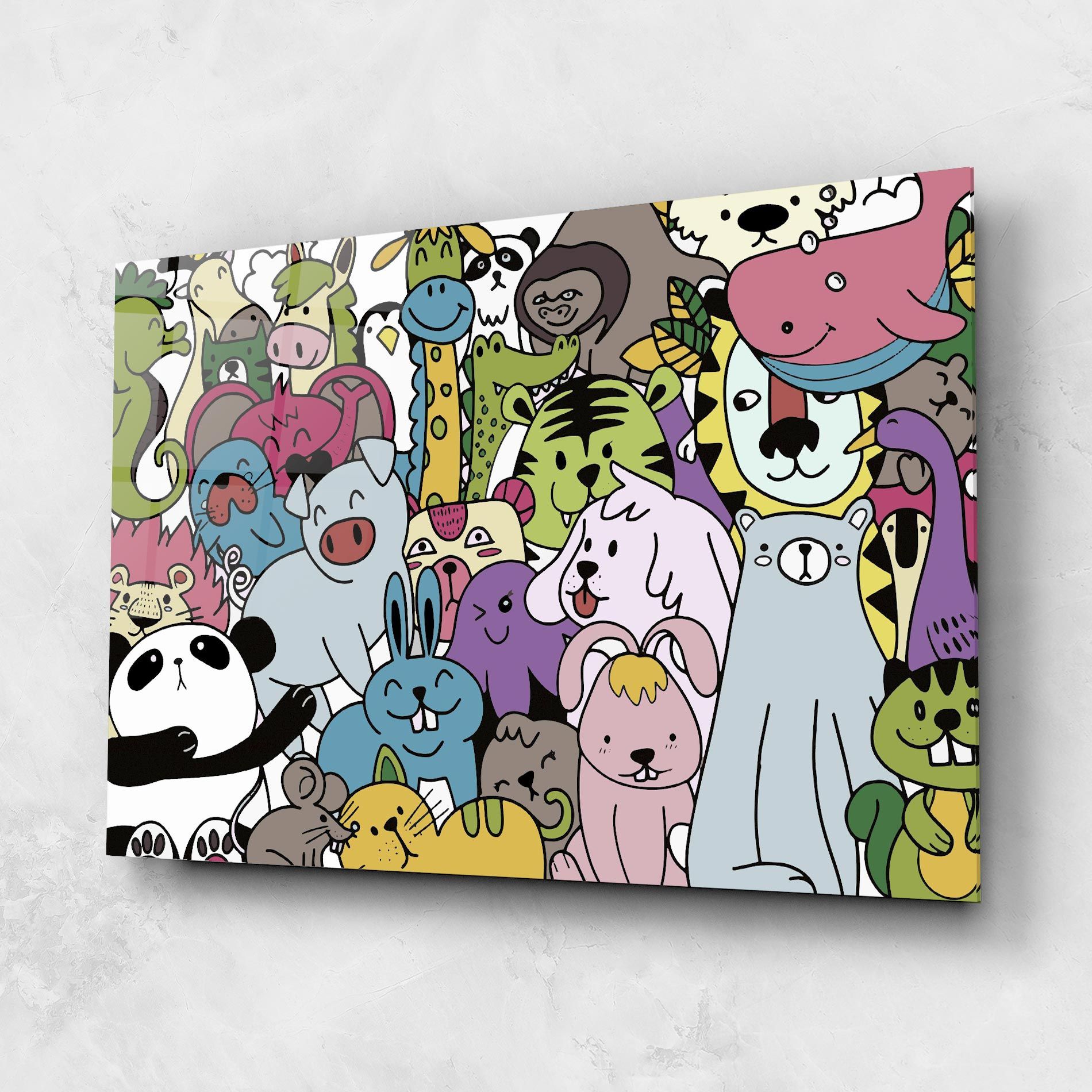 Animals Cartoon mockup 1