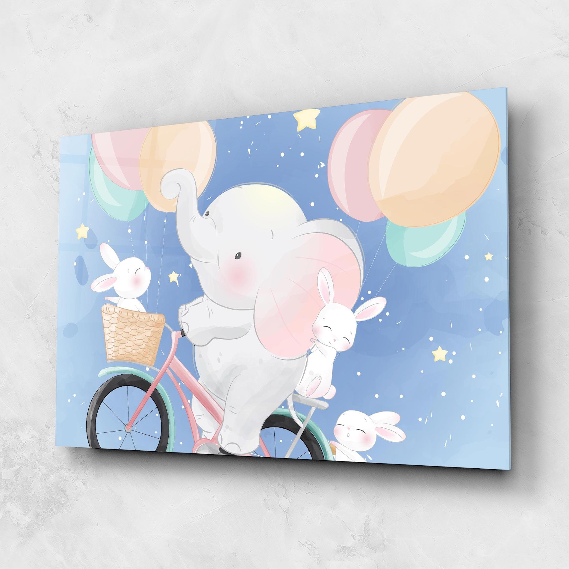 Üvegkép Bike Elephant mockup 1