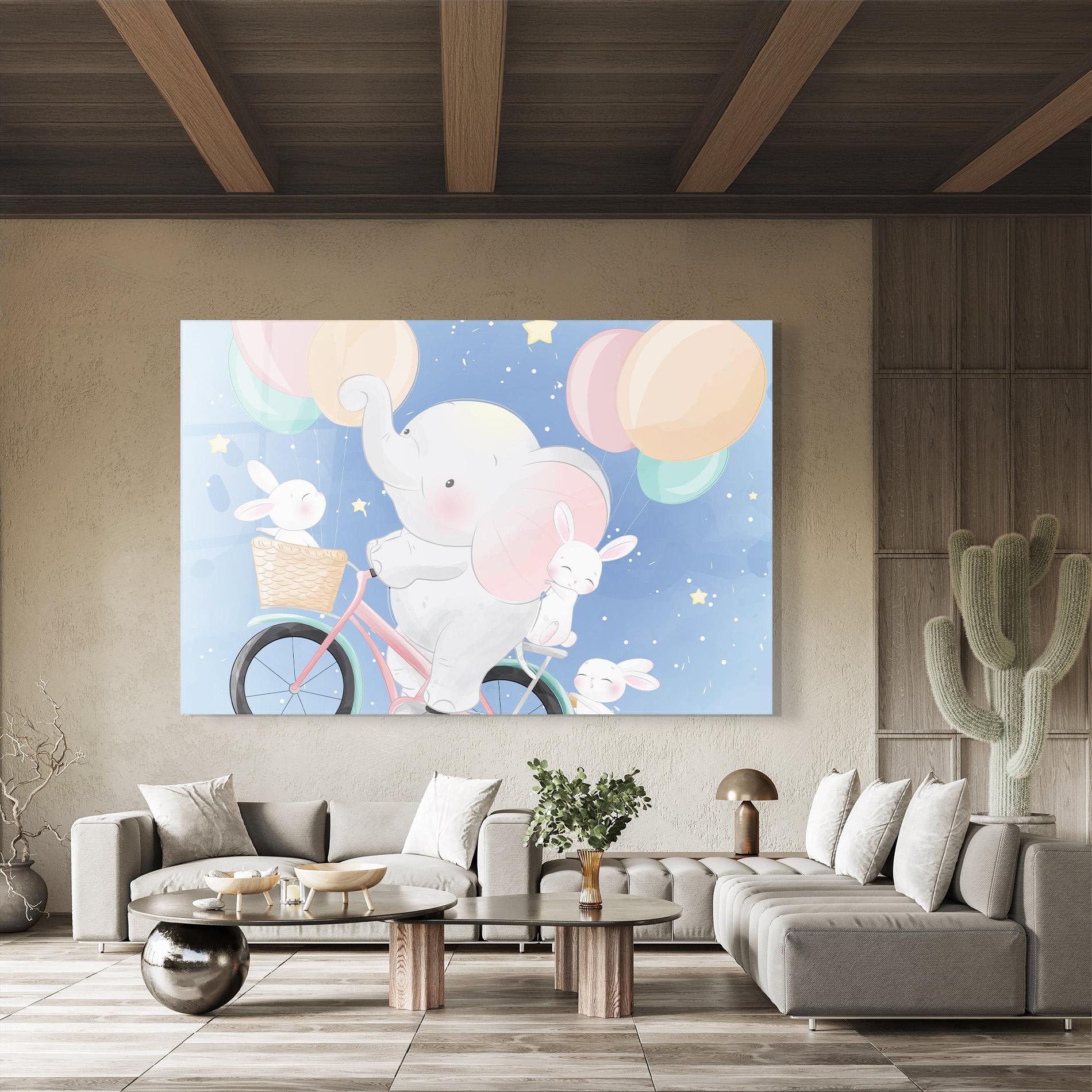 Üvegkép Bike Elephant mockup 8