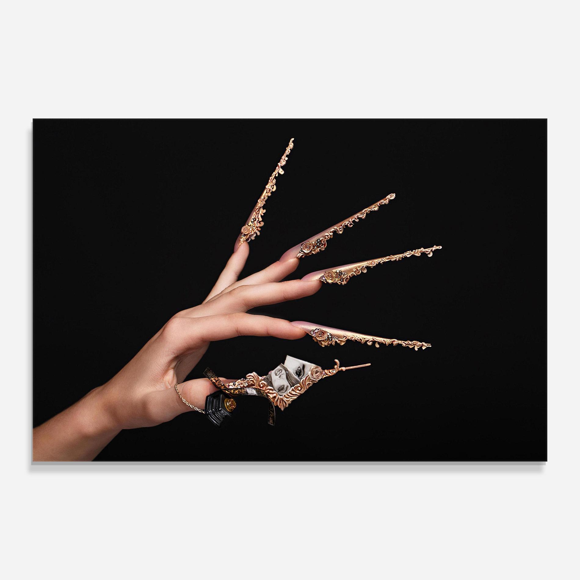 Üvegkép Creative Manicure mockup 0