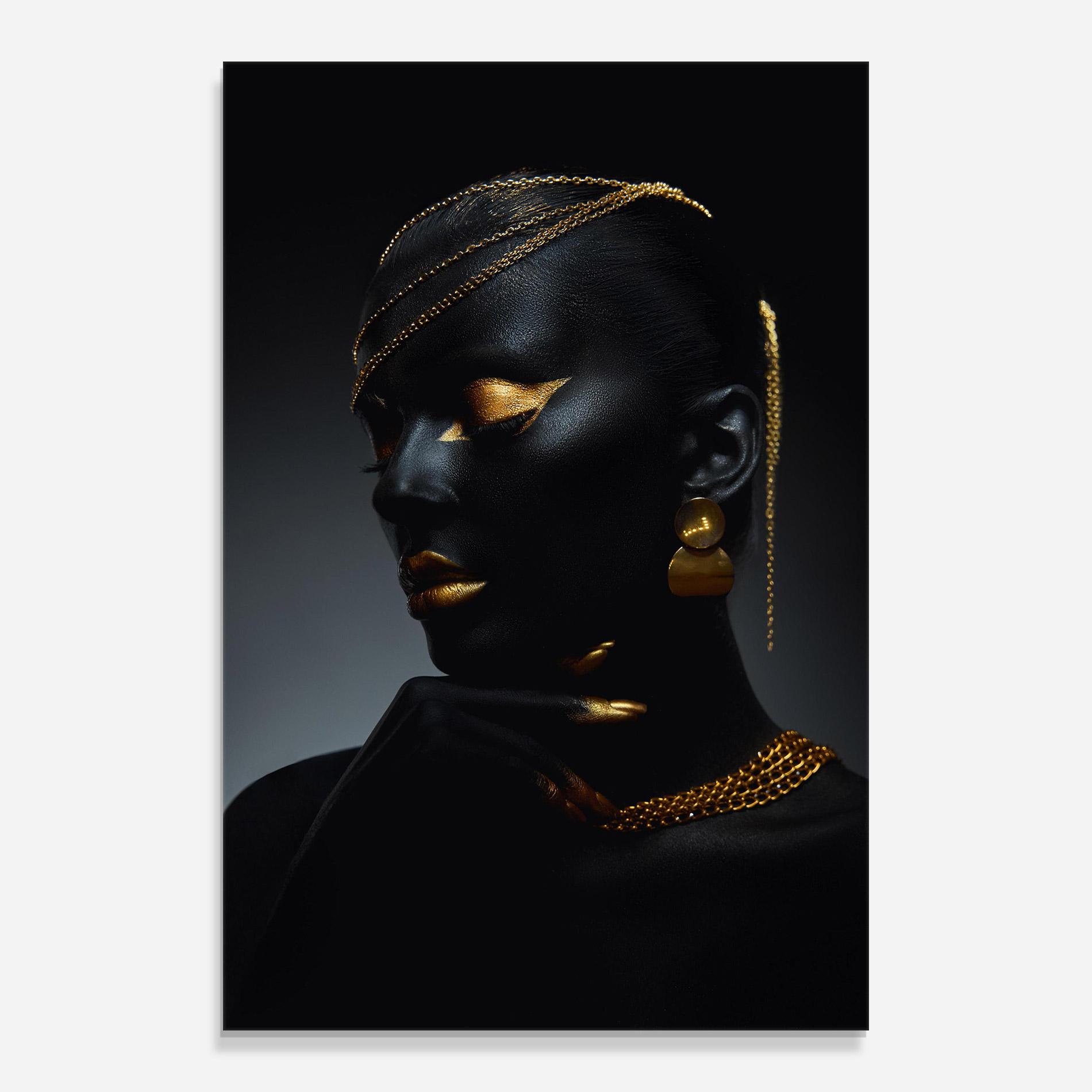 Üvegkép Beauty Gold Accessory mockup 0