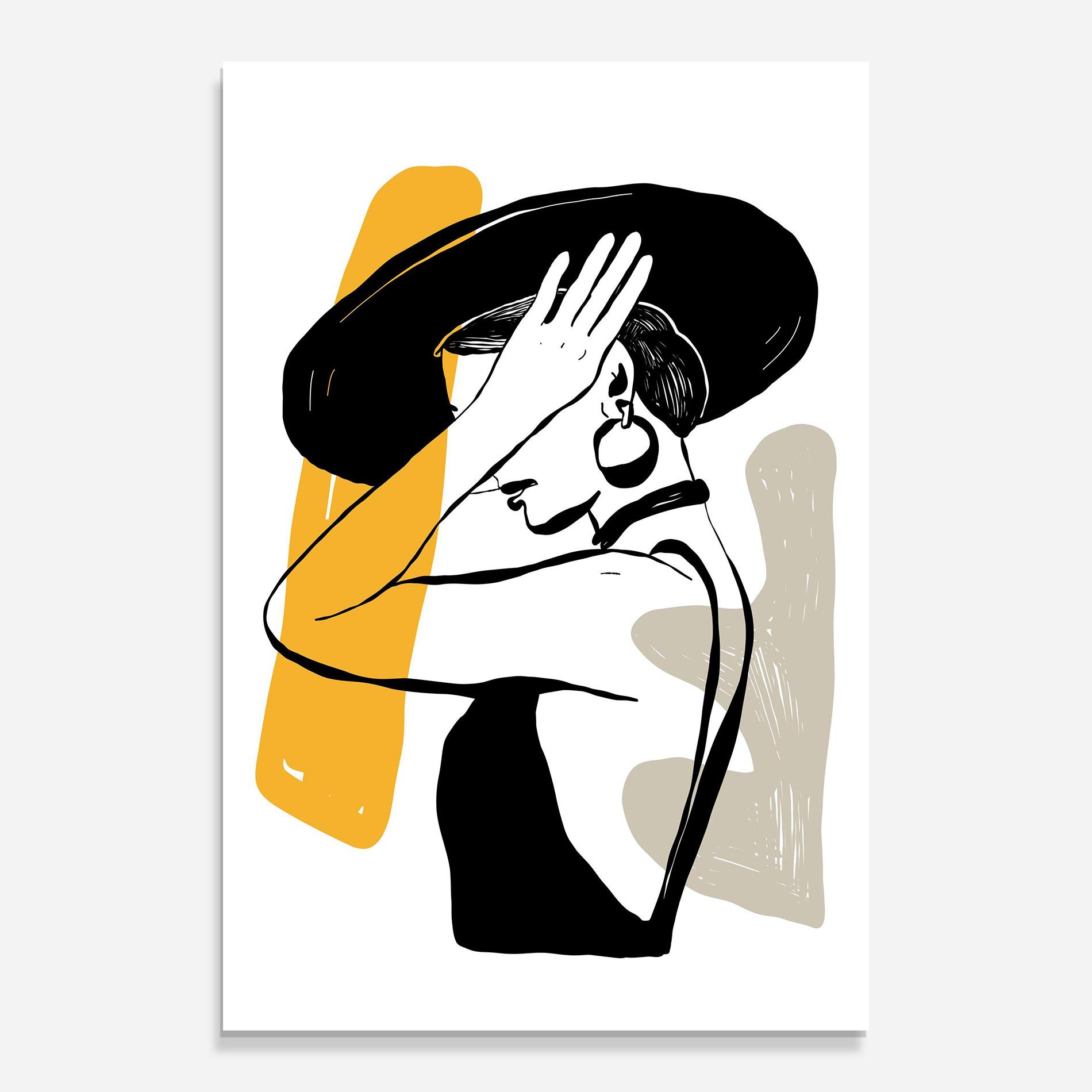 Üvegkép Big Earring mockup 0